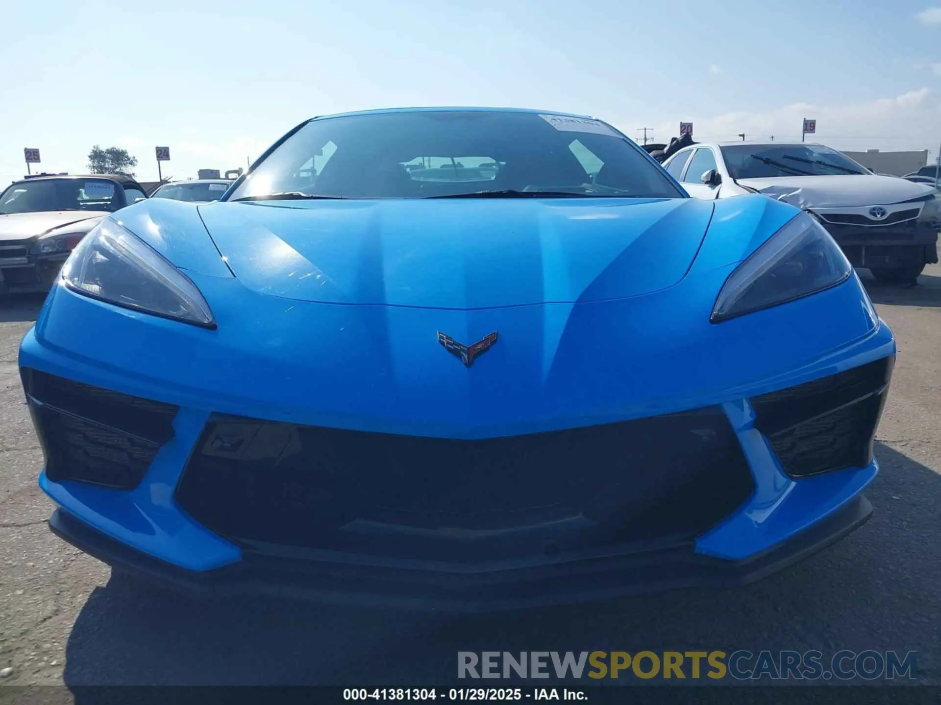 12 Photograph of a damaged car 1G1YB2D44M5101758 CHEVROLET CORVETTE STINGRAY 2021