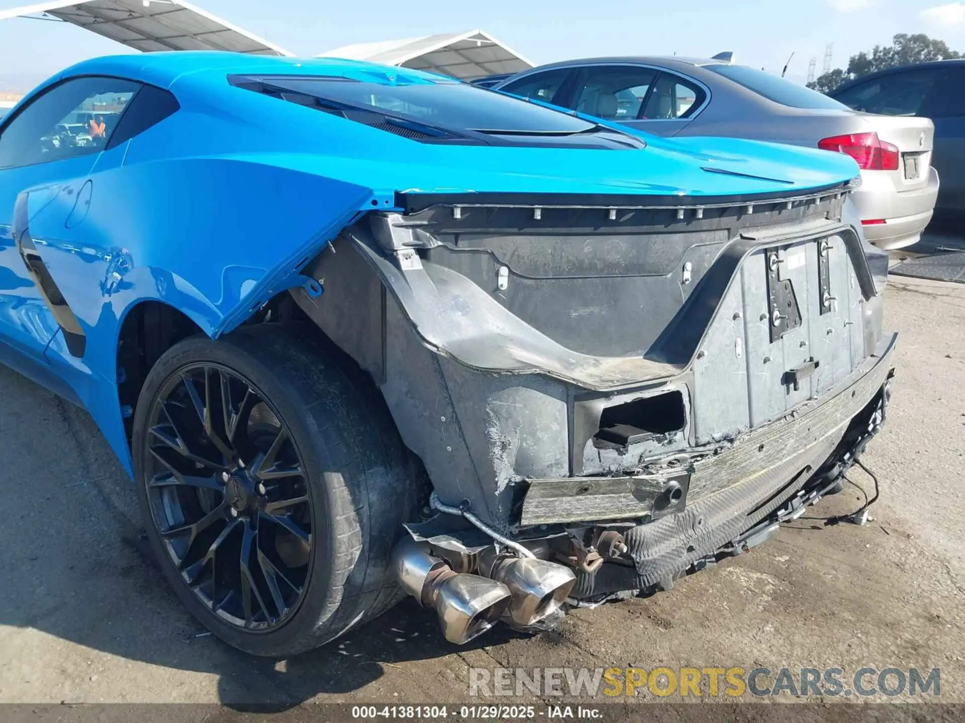 6 Photograph of a damaged car 1G1YB2D44M5101758 CHEVROLET CORVETTE STINGRAY 2021