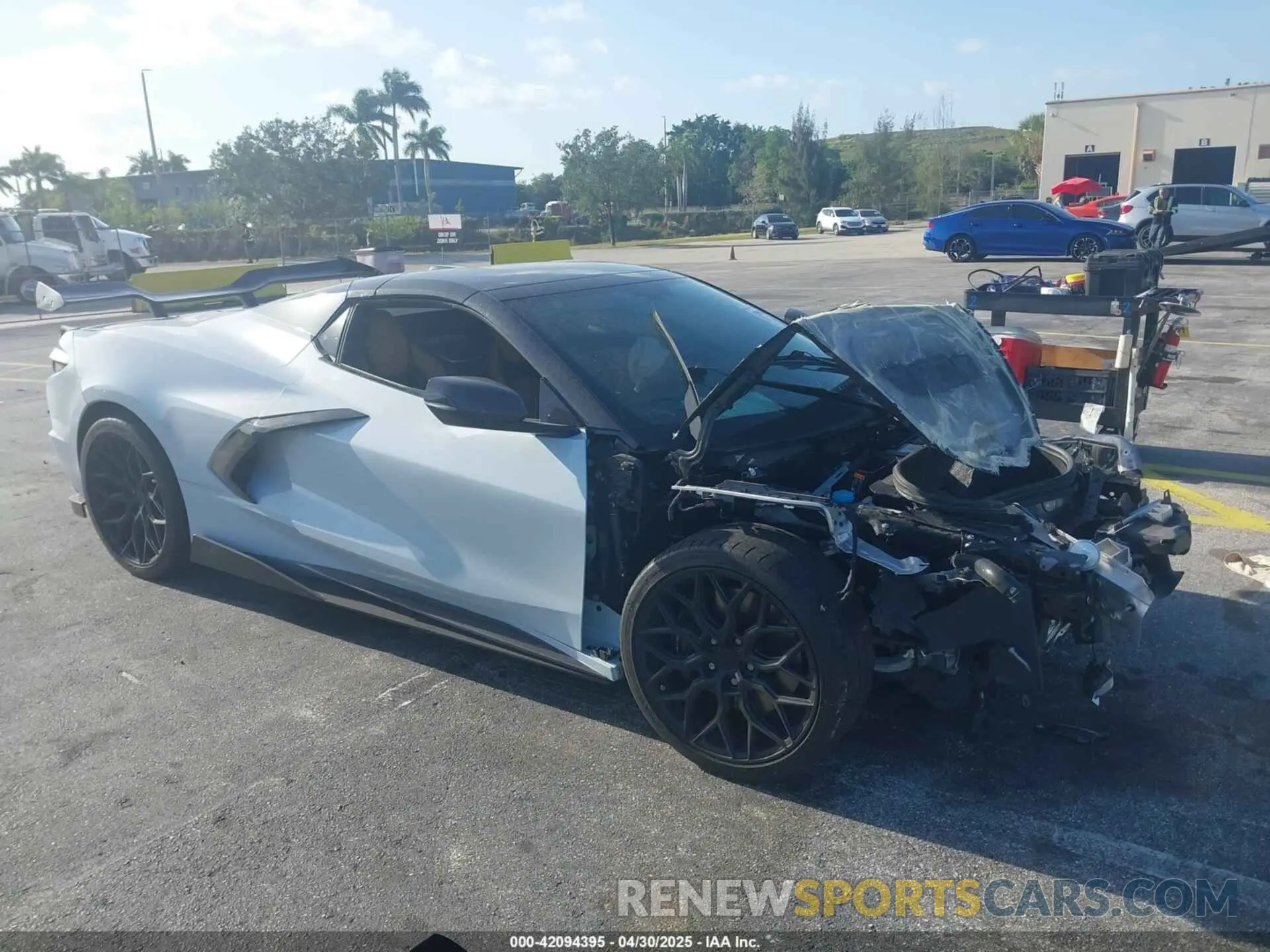 1 Photograph of a damaged car 1G1YB3D44M5107033 CHEVROLET CORVETTE STINGRAY 2021