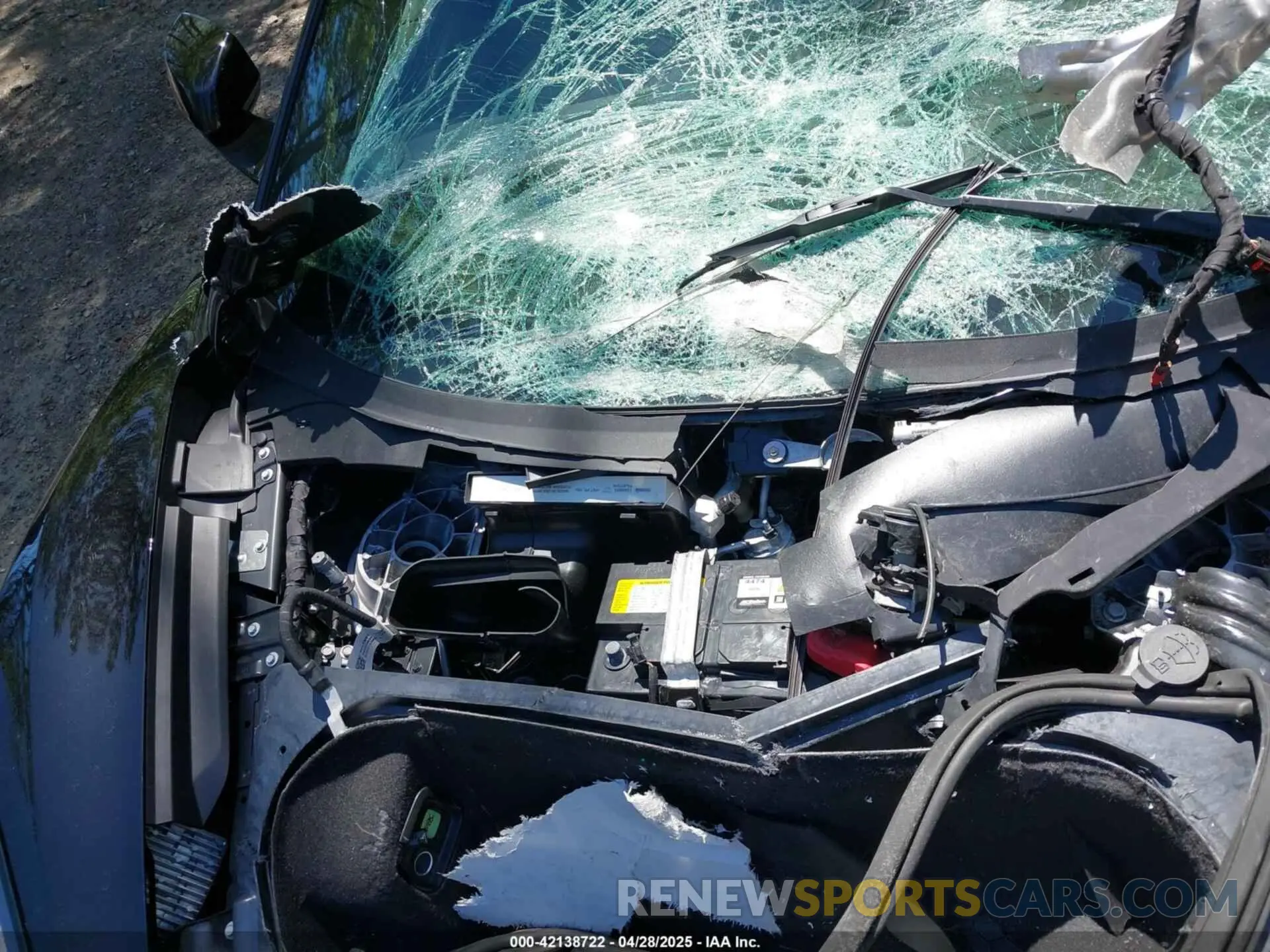 10 Photograph of a damaged car 1G1YB3D4XM5124435 CHEVROLET CORVETTE STINGRAY 2021