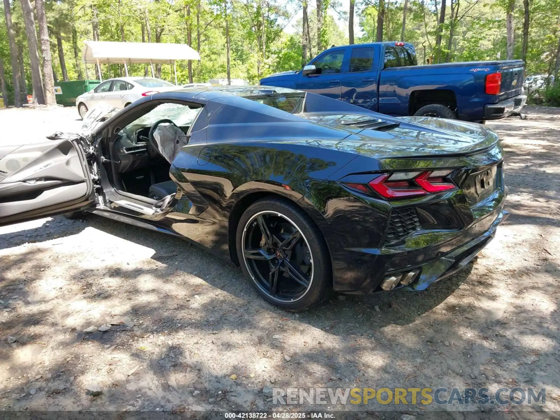 3 Photograph of a damaged car 1G1YB3D4XM5124435 CHEVROLET CORVETTE STINGRAY 2021