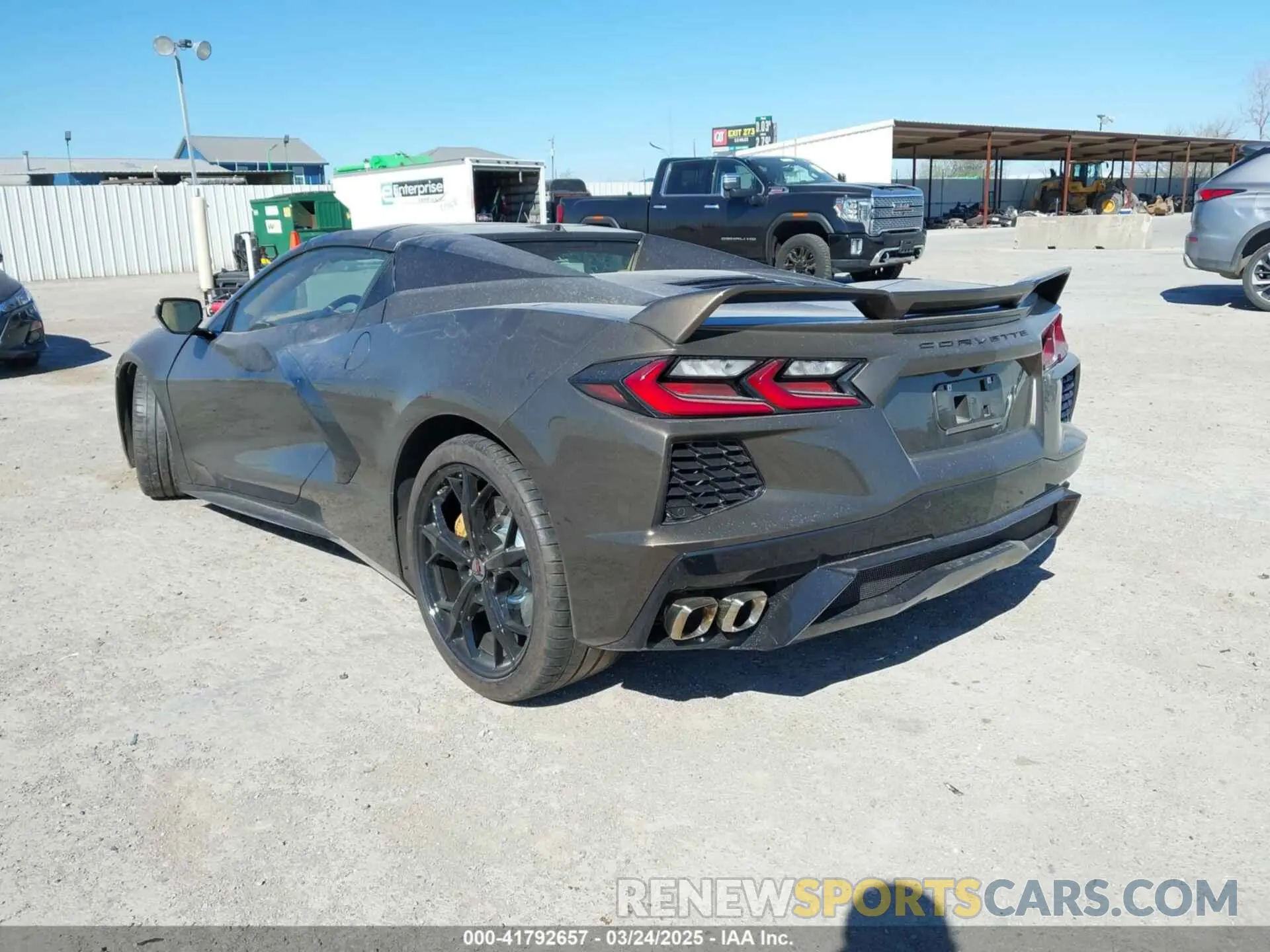 3 Photograph of a damaged car 1G1YC3D42M5112499 CHEVROLET CORVETTE STINGRAY 2021