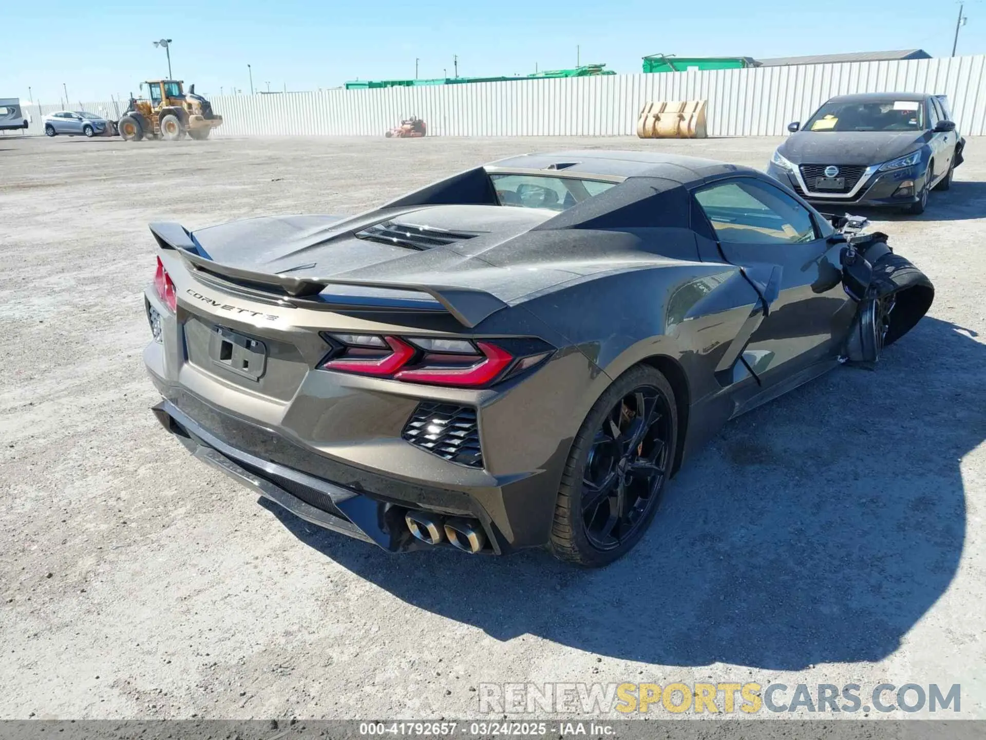 4 Photograph of a damaged car 1G1YC3D42M5112499 CHEVROLET CORVETTE STINGRAY 2021