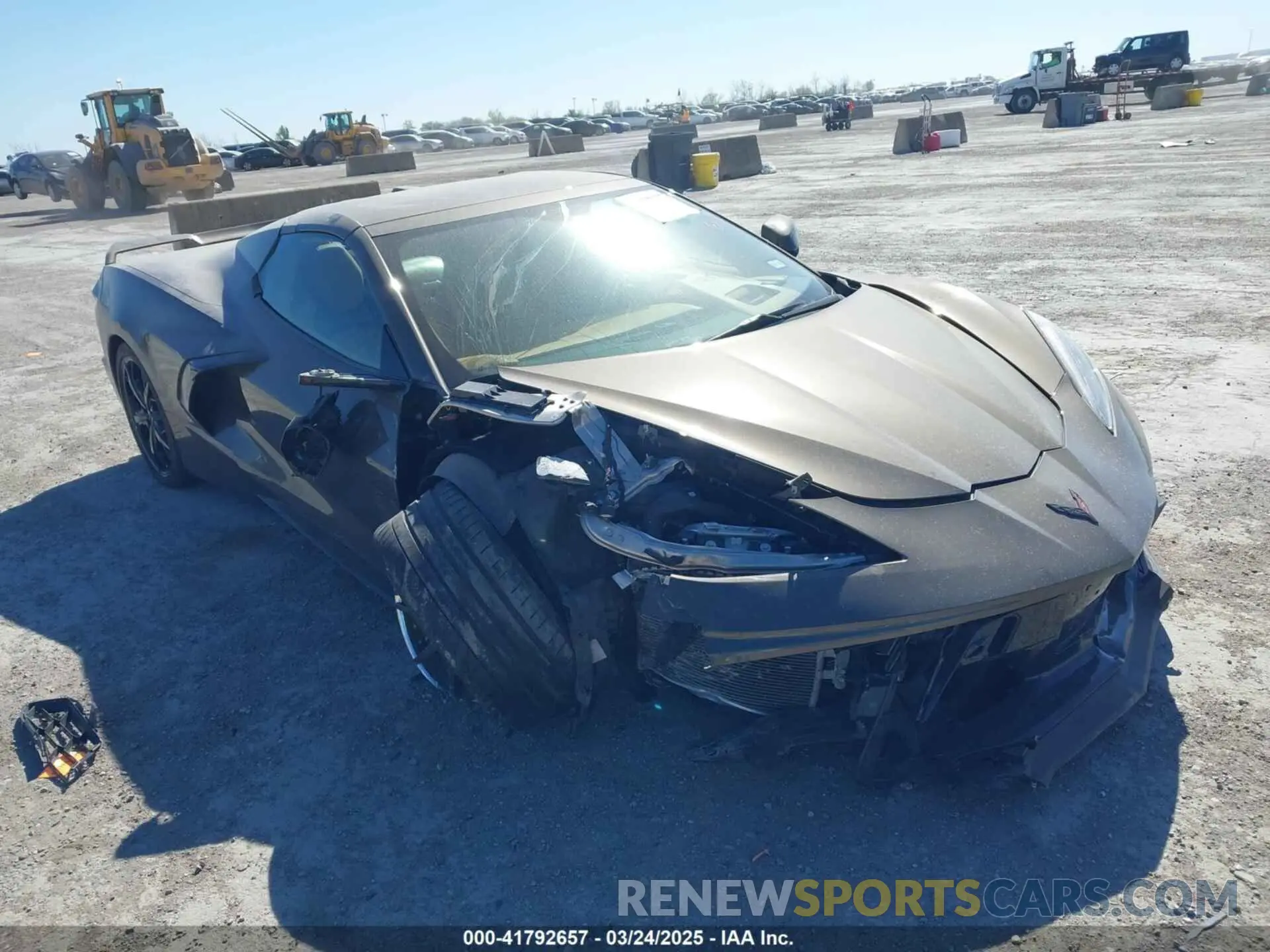 6 Photograph of a damaged car 1G1YC3D42M5112499 CHEVROLET CORVETTE STINGRAY 2021