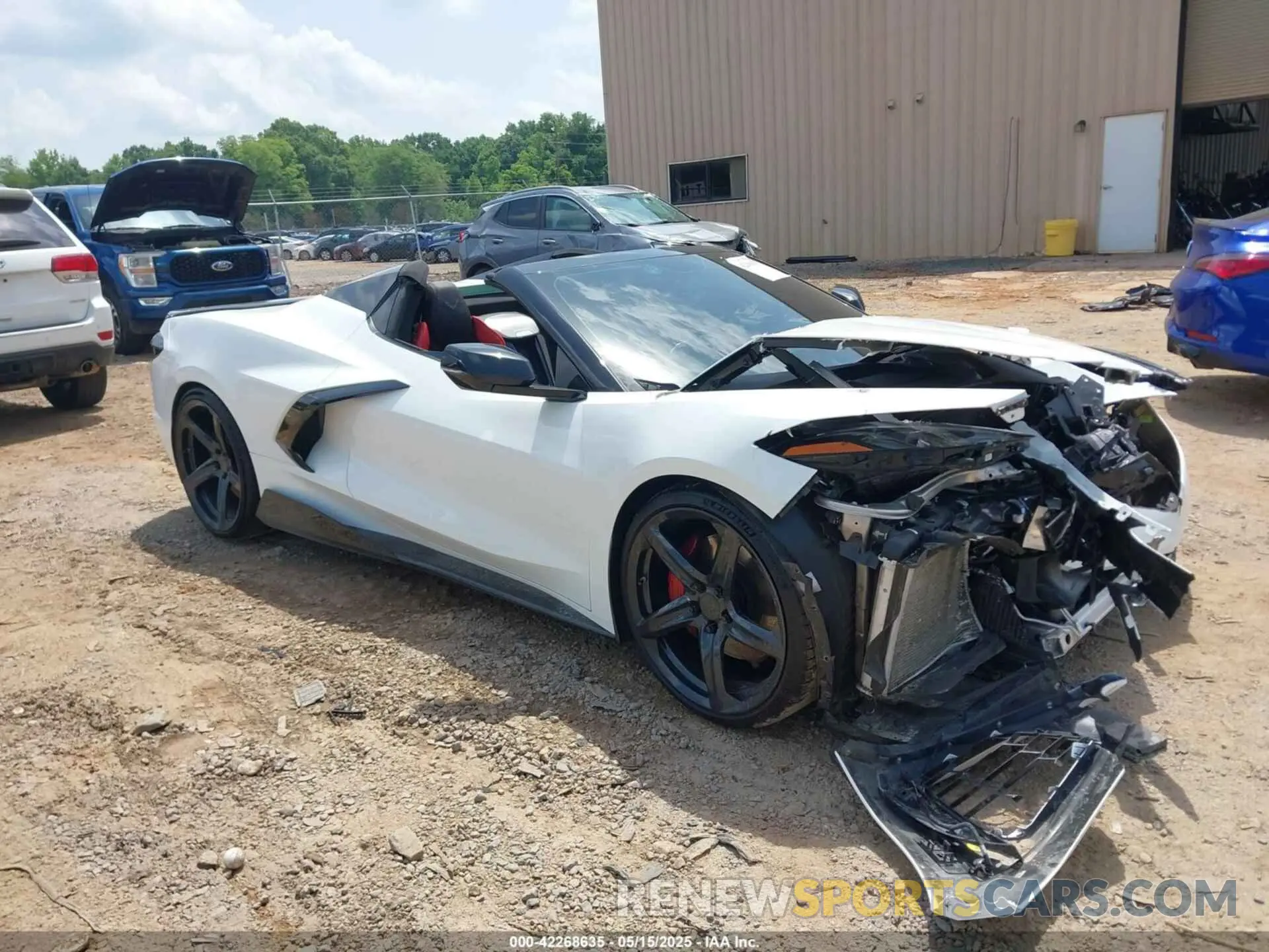 1 Photograph of a damaged car 1G1YC3D42M5114379 CHEVROLET CORVETTE STINGRAY 2021