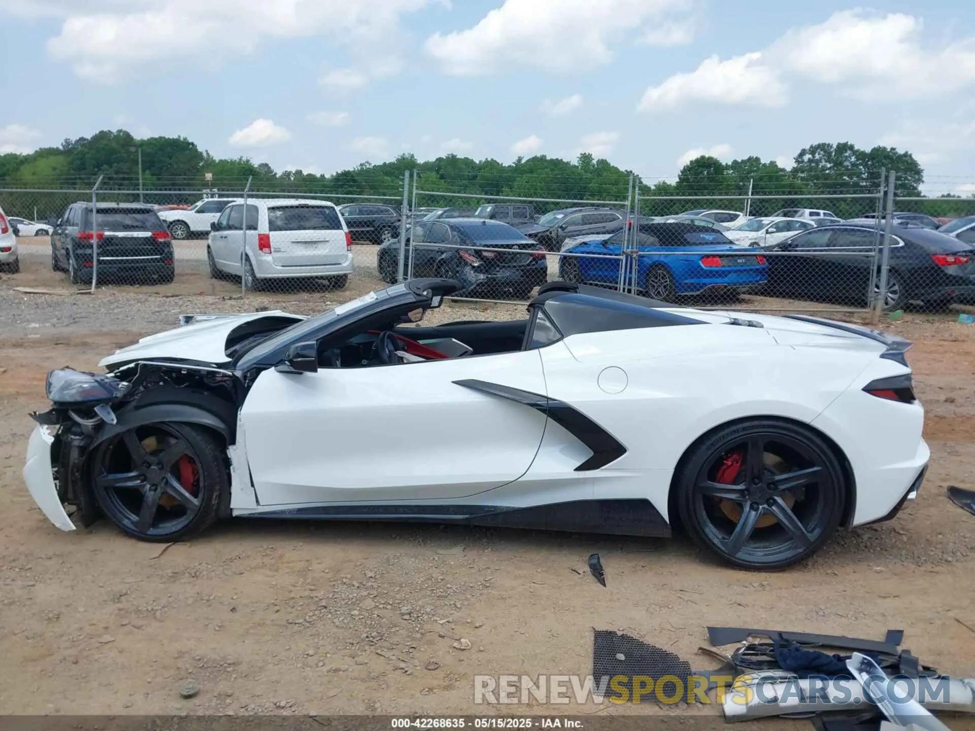 14 Photograph of a damaged car 1G1YC3D42M5114379 CHEVROLET CORVETTE STINGRAY 2021