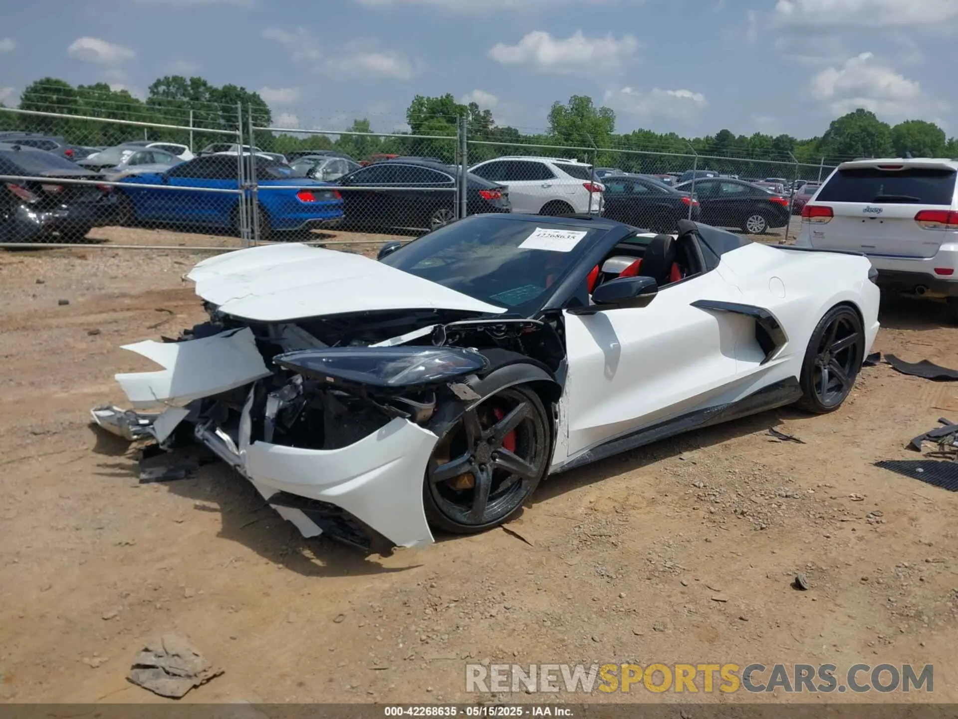 2 Photograph of a damaged car 1G1YC3D42M5114379 CHEVROLET CORVETTE STINGRAY 2021