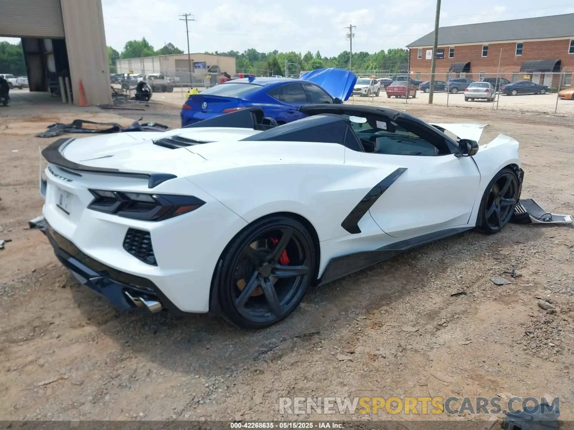 4 Photograph of a damaged car 1G1YC3D42M5114379 CHEVROLET CORVETTE STINGRAY 2021