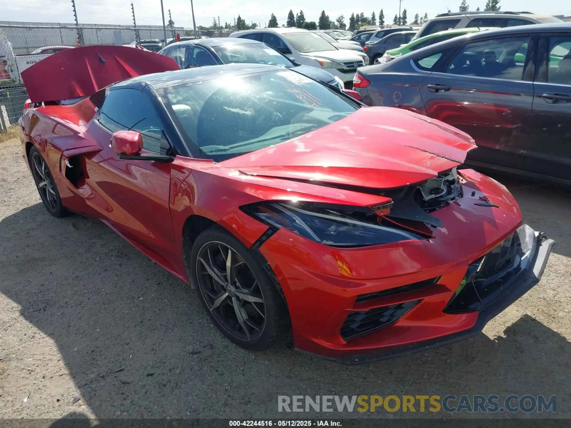 1 Photograph of a damaged car 1G1YC3D43M5119798 CHEVROLET CORVETTE STINGRAY 2021
