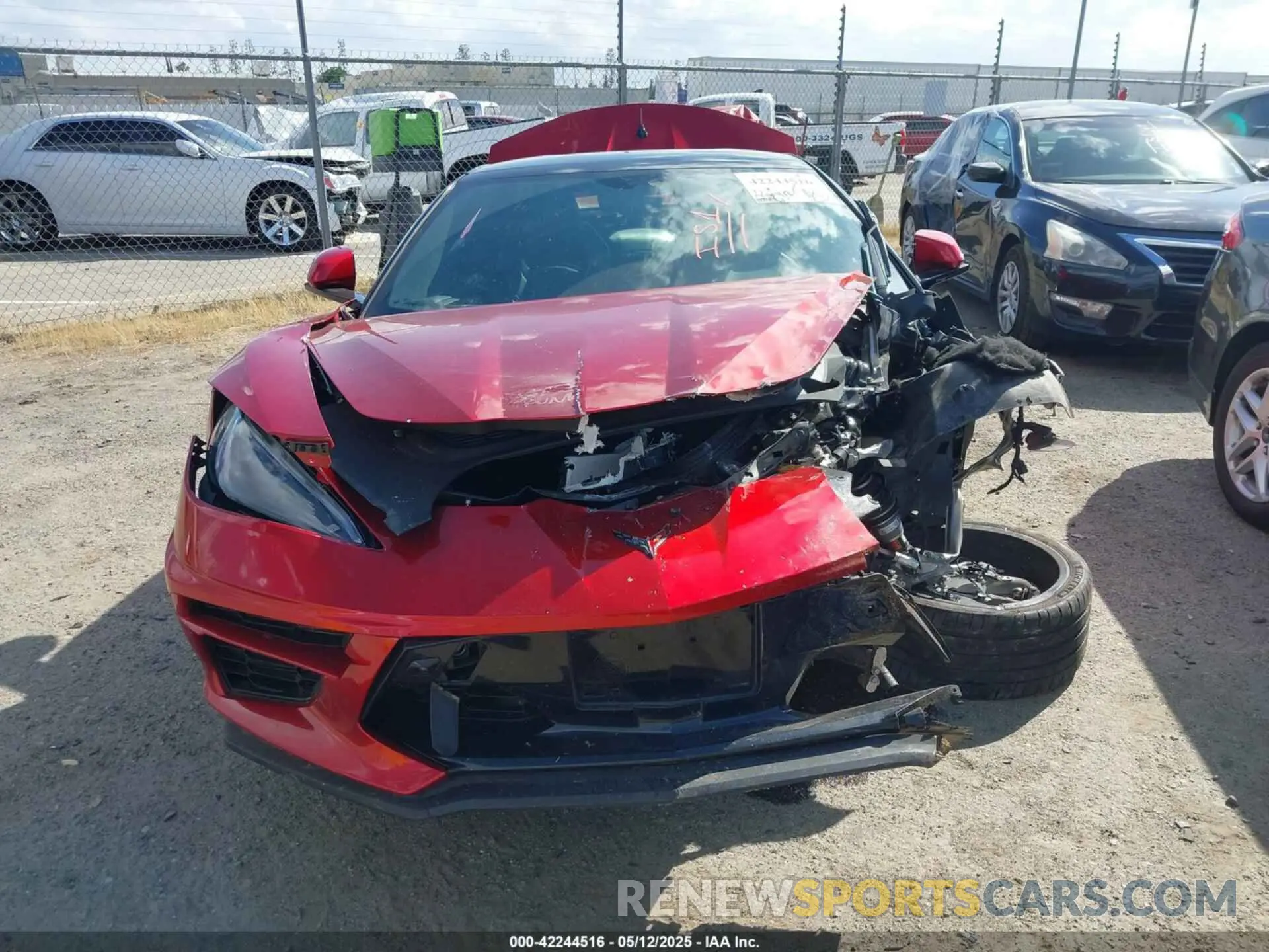 12 Photograph of a damaged car 1G1YC3D43M5119798 CHEVROLET CORVETTE STINGRAY 2021