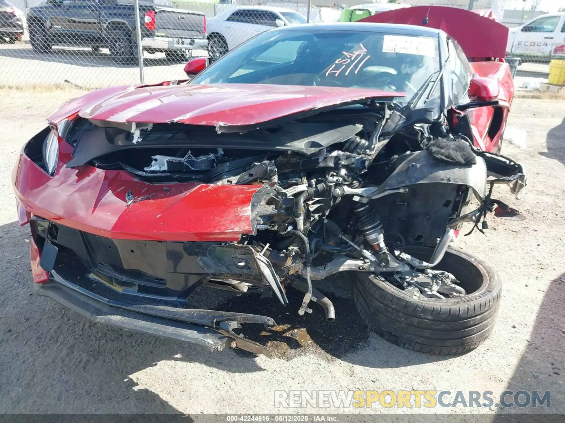 6 Photograph of a damaged car 1G1YC3D43M5119798 CHEVROLET CORVETTE STINGRAY 2021