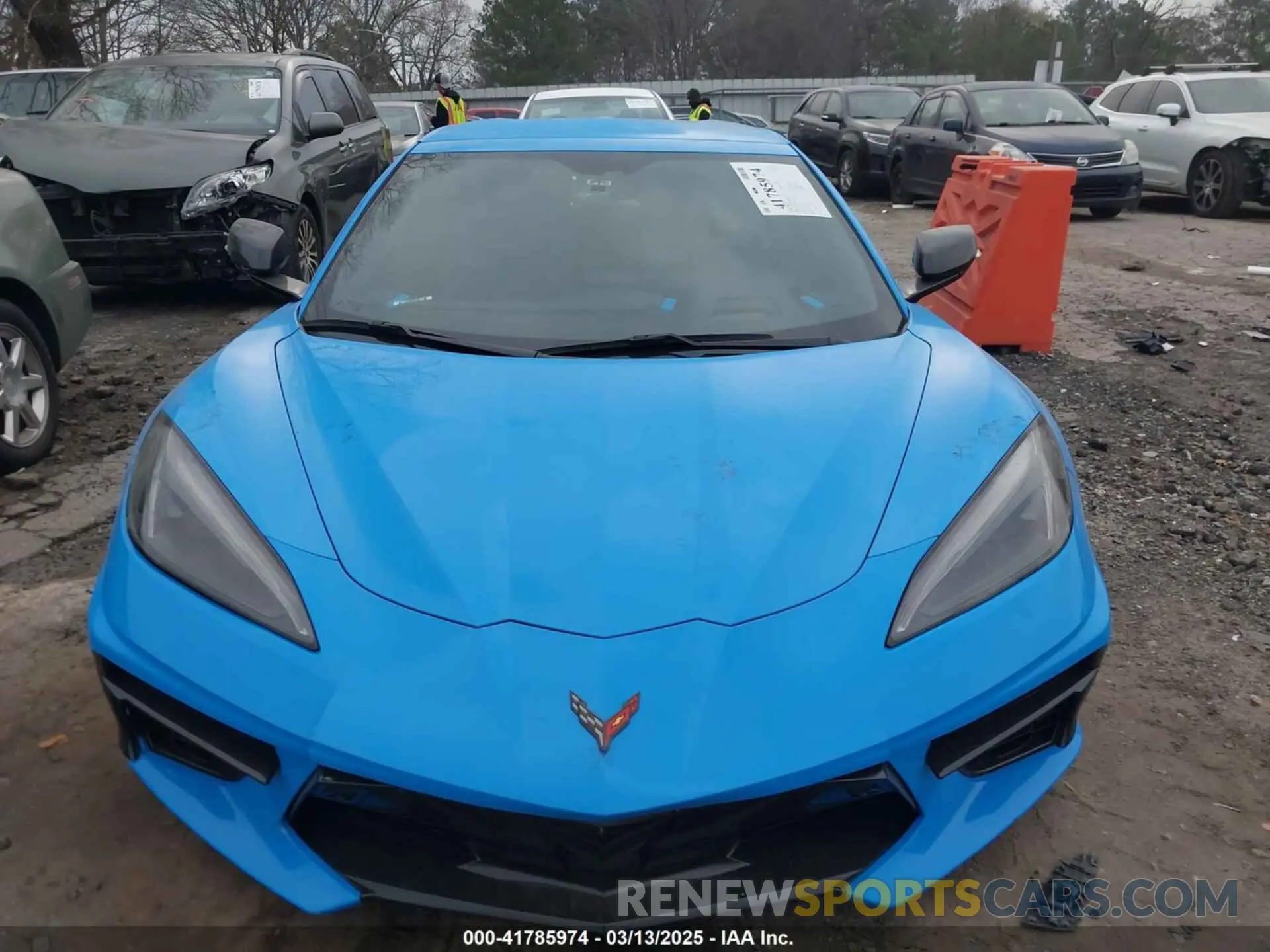 12 Photograph of a damaged car 1G1YC3D48M5115312 CHEVROLET CORVETTE STINGRAY 2021