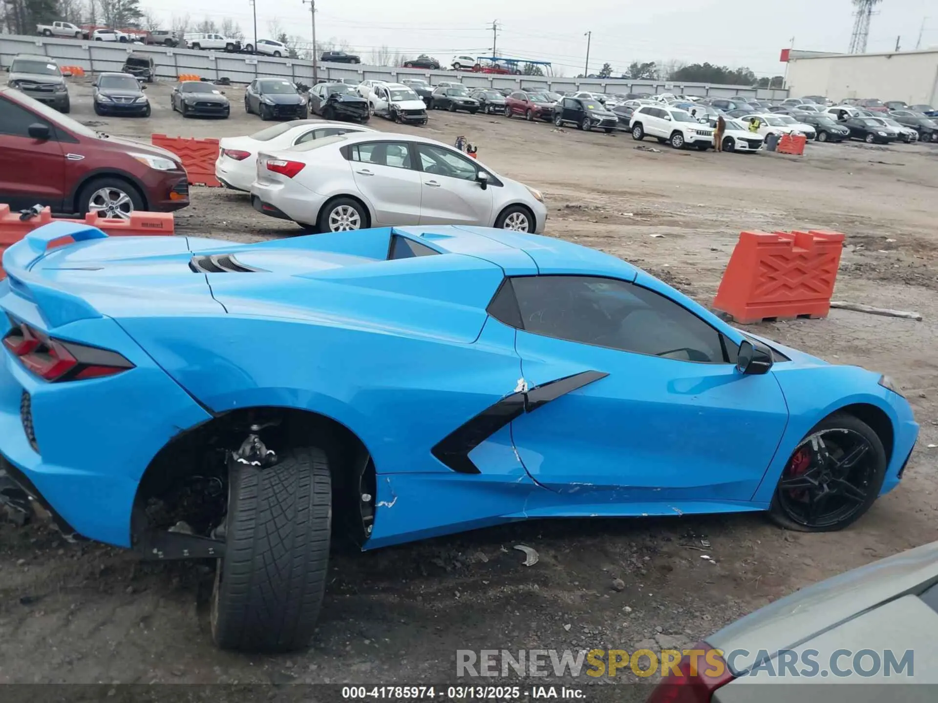 13 Photograph of a damaged car 1G1YC3D48M5115312 CHEVROLET CORVETTE STINGRAY 2021