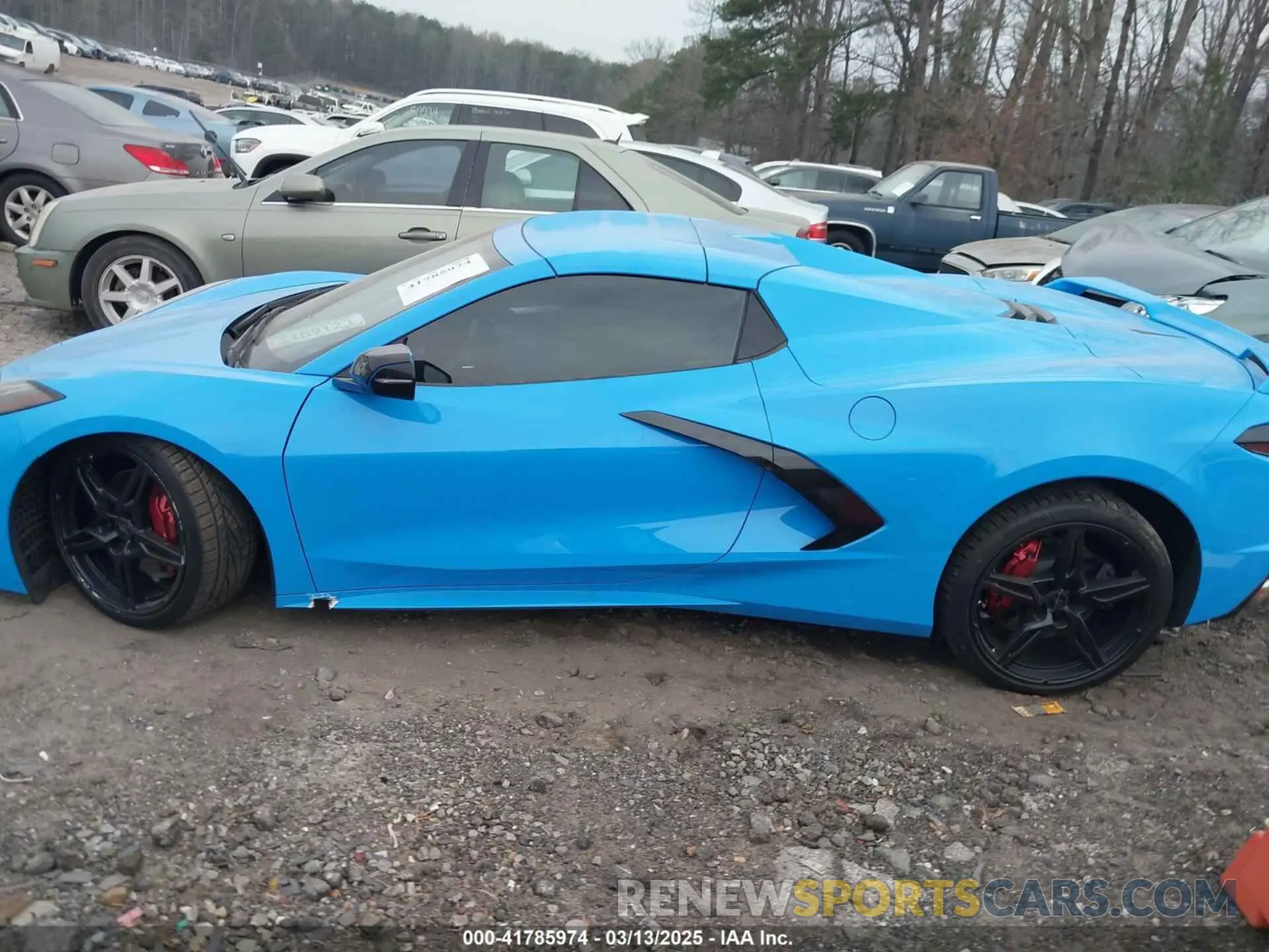 14 Photograph of a damaged car 1G1YC3D48M5115312 CHEVROLET CORVETTE STINGRAY 2021
