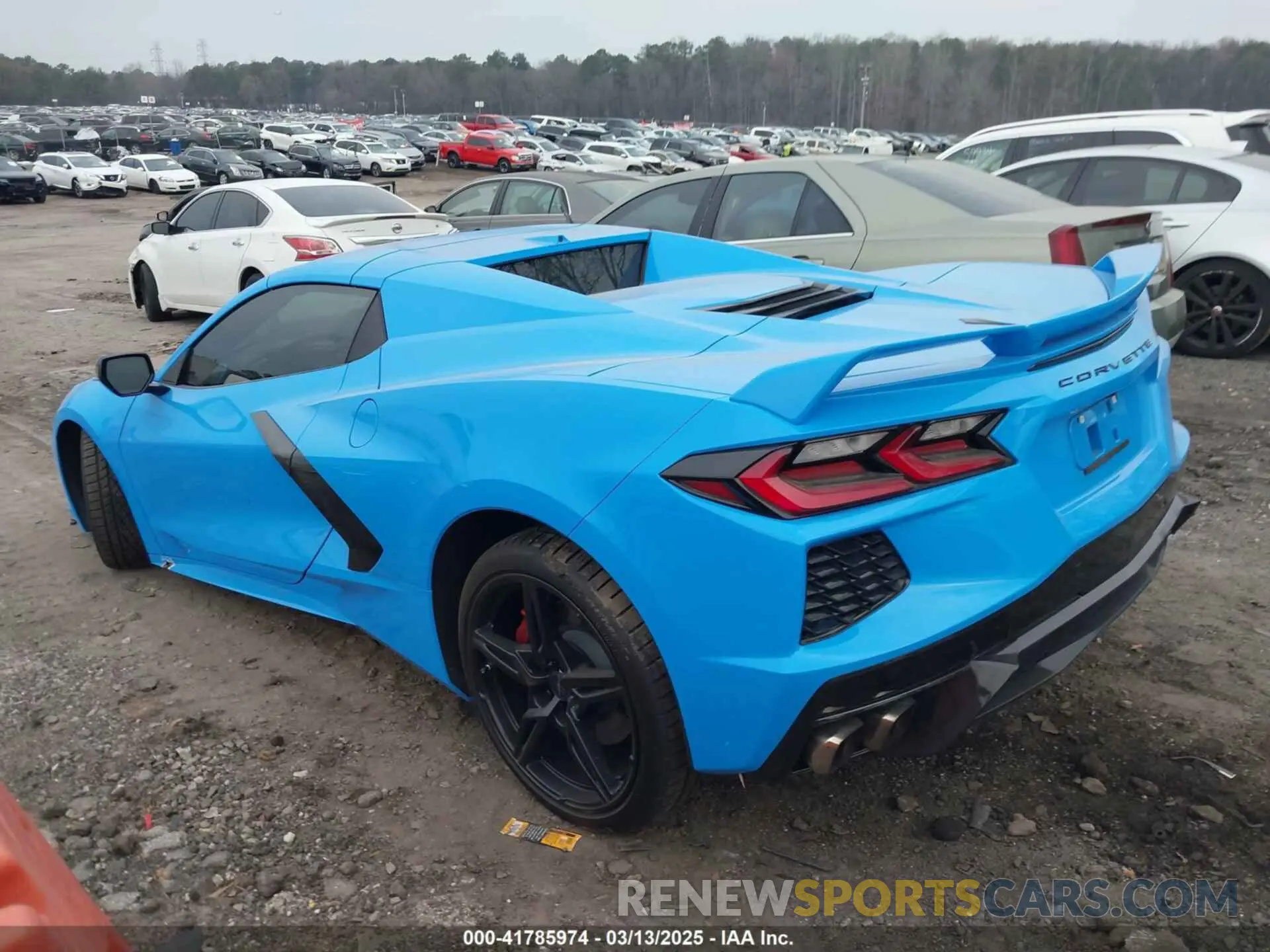 3 Photograph of a damaged car 1G1YC3D48M5115312 CHEVROLET CORVETTE STINGRAY 2021