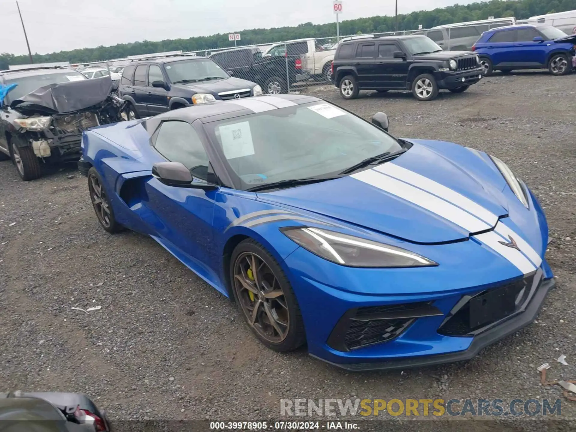 13 Photograph of a damaged car 1G1YC3D48M5117366 CHEVROLET CORVETTE STINGRAY 2021