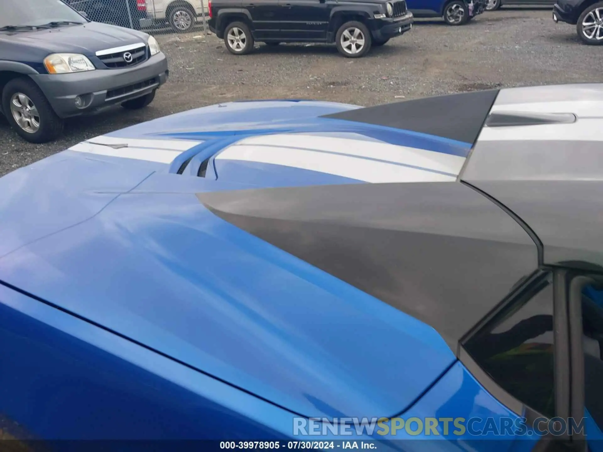 8 Photograph of a damaged car 1G1YC3D48M5117366 CHEVROLET CORVETTE STINGRAY 2021