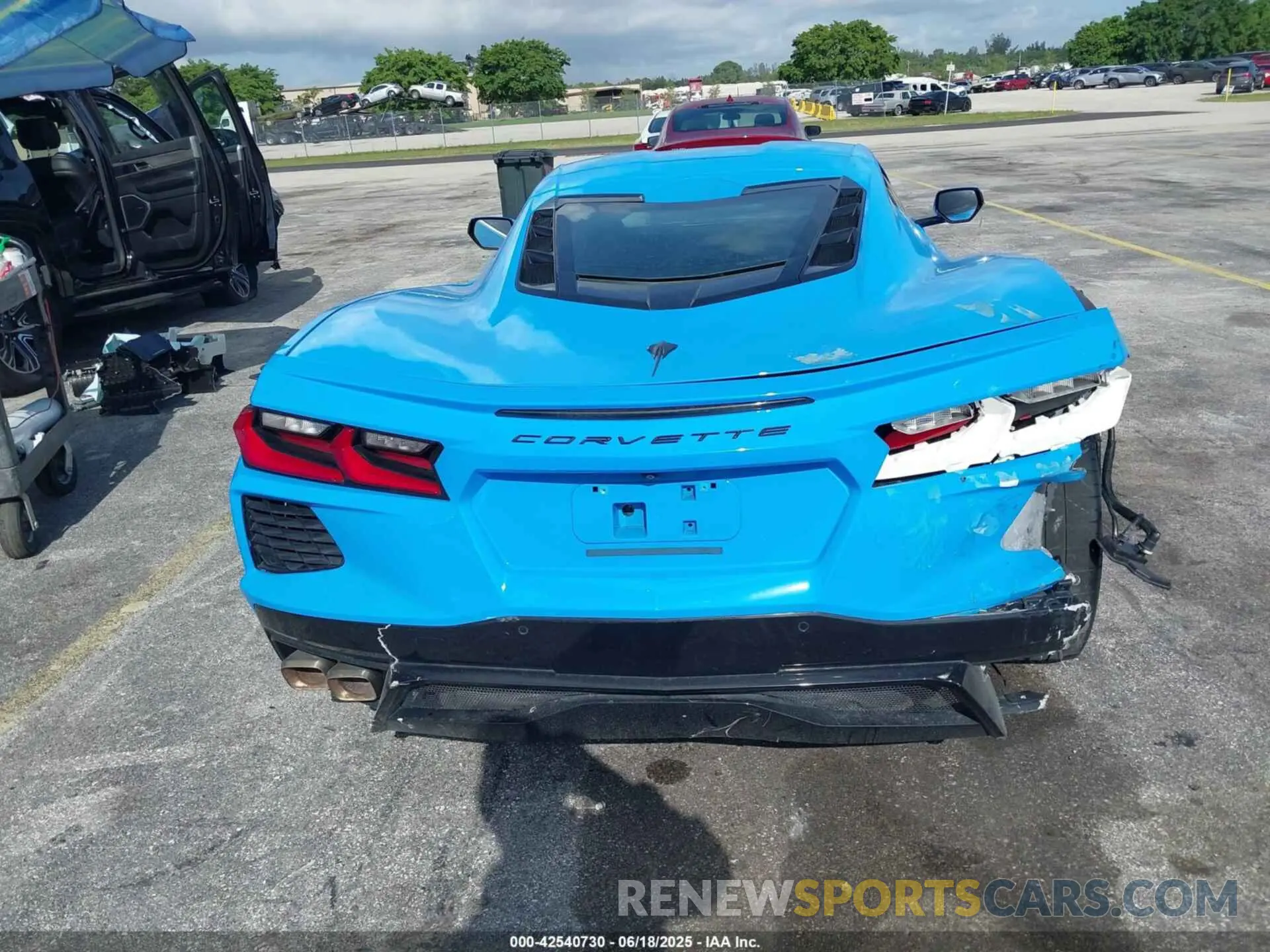 16 Photograph of a damaged car 1G1YA2D42N5119843 CHEVROLET CORVETTE STINGRAY 2022