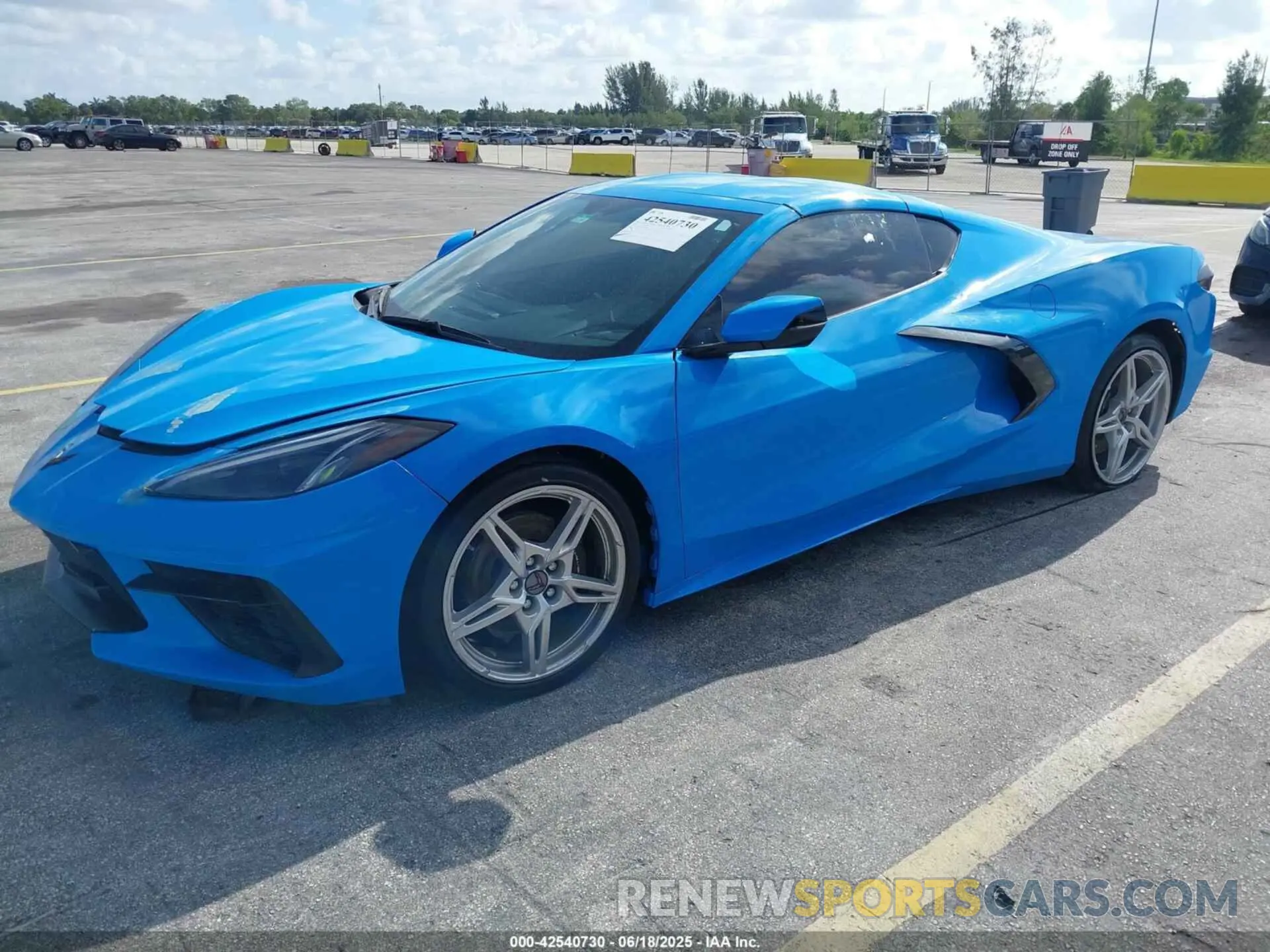 2 Photograph of a damaged car 1G1YA2D42N5119843 CHEVROLET CORVETTE STINGRAY 2022