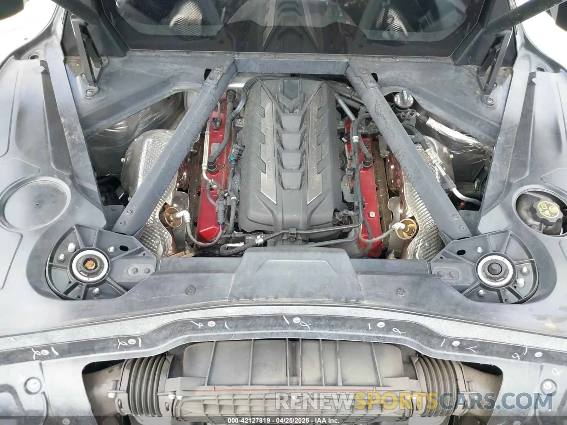 10 Photograph of a damaged car 1G1YB2D42N5112386 CHEVROLET CORVETTE STINGRAY 2022