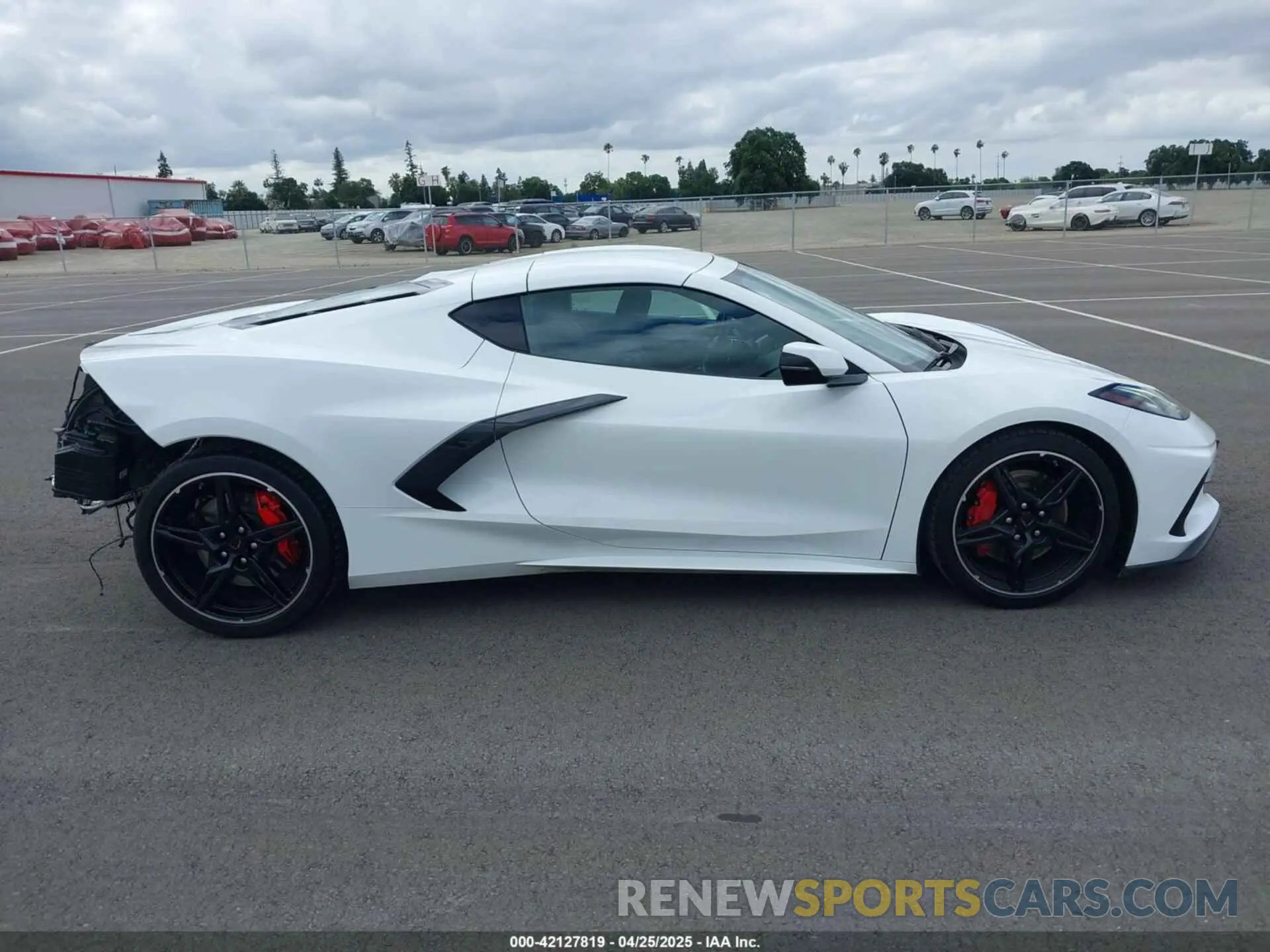 14 Photograph of a damaged car 1G1YB2D42N5112386 CHEVROLET CORVETTE STINGRAY 2022