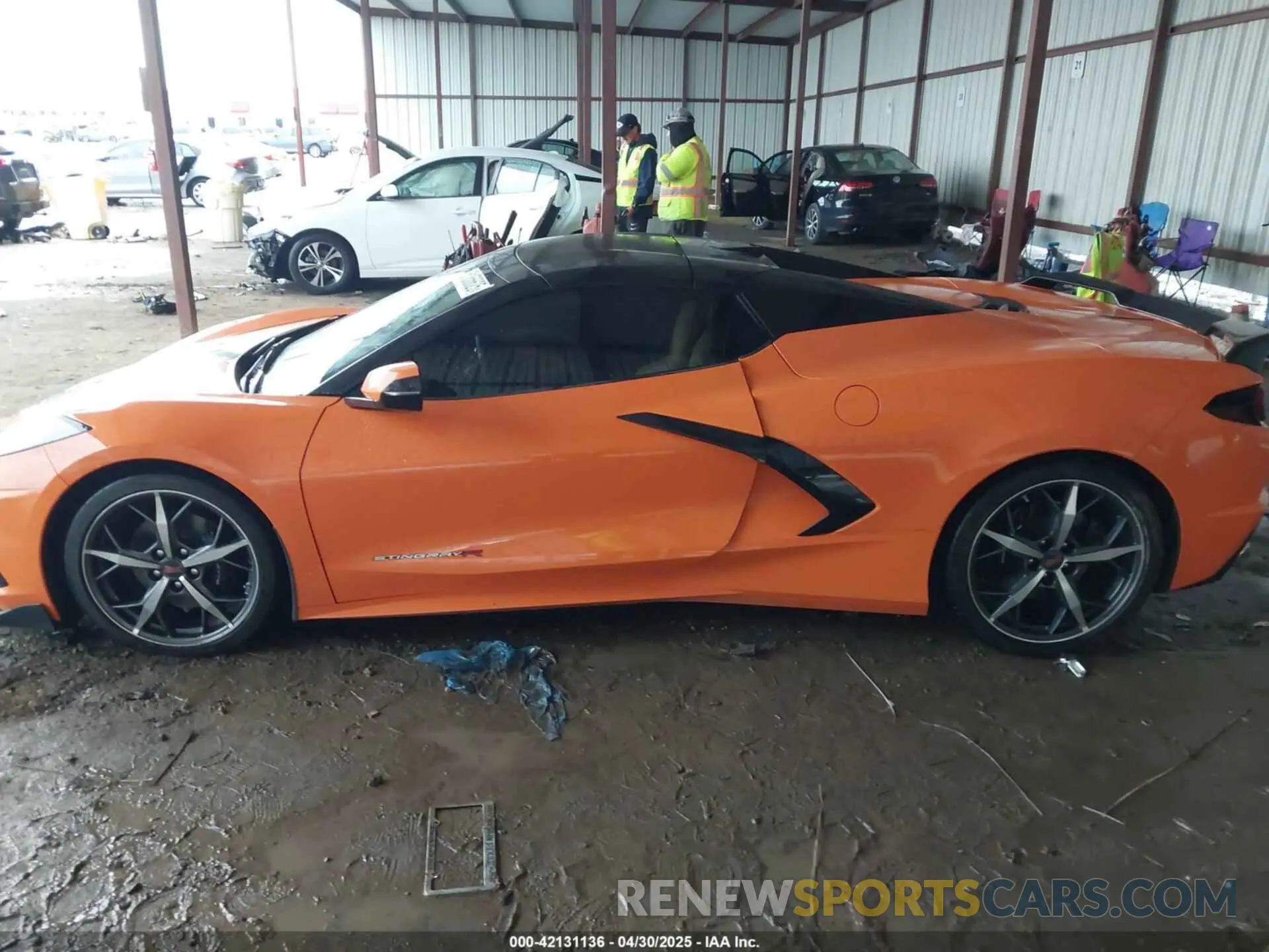 13 Photograph of a damaged car 1G1YB3D45N5119838 CHEVROLET CORVETTE STINGRAY 2022