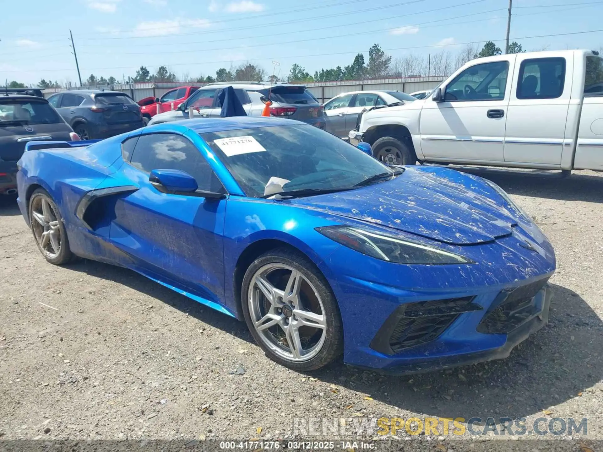 1 Photograph of a damaged car 1G1YC2D45N5110838 CHEVROLET CORVETTE STINGRAY 2022
