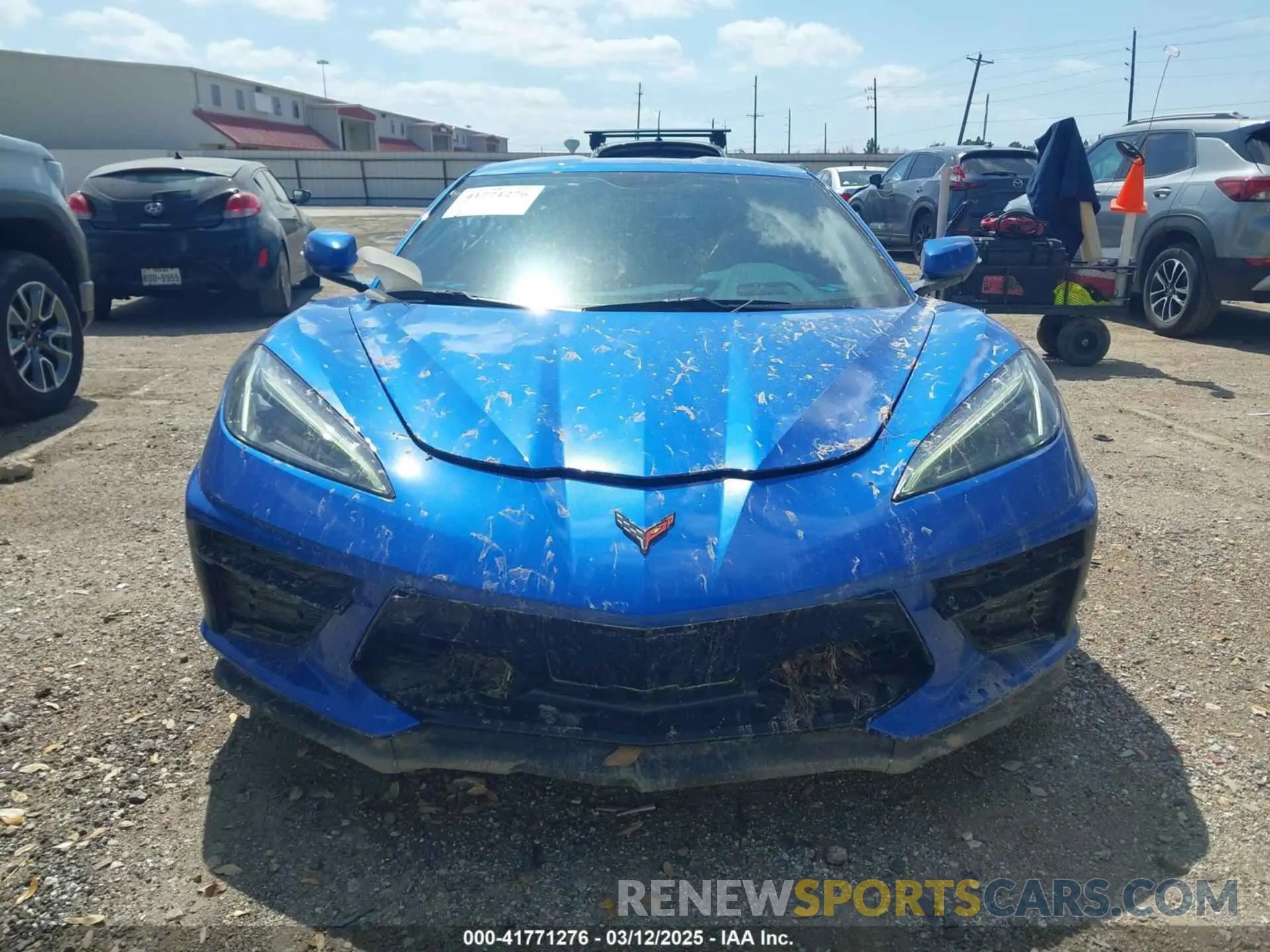 12 Photograph of a damaged car 1G1YC2D45N5110838 CHEVROLET CORVETTE STINGRAY 2022