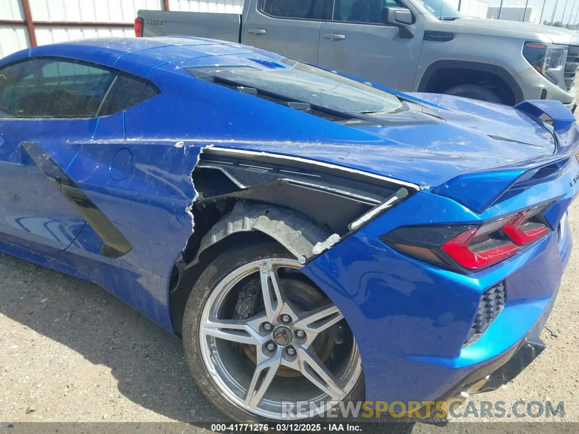 6 Photograph of a damaged car 1G1YC2D45N5110838 CHEVROLET CORVETTE STINGRAY 2022