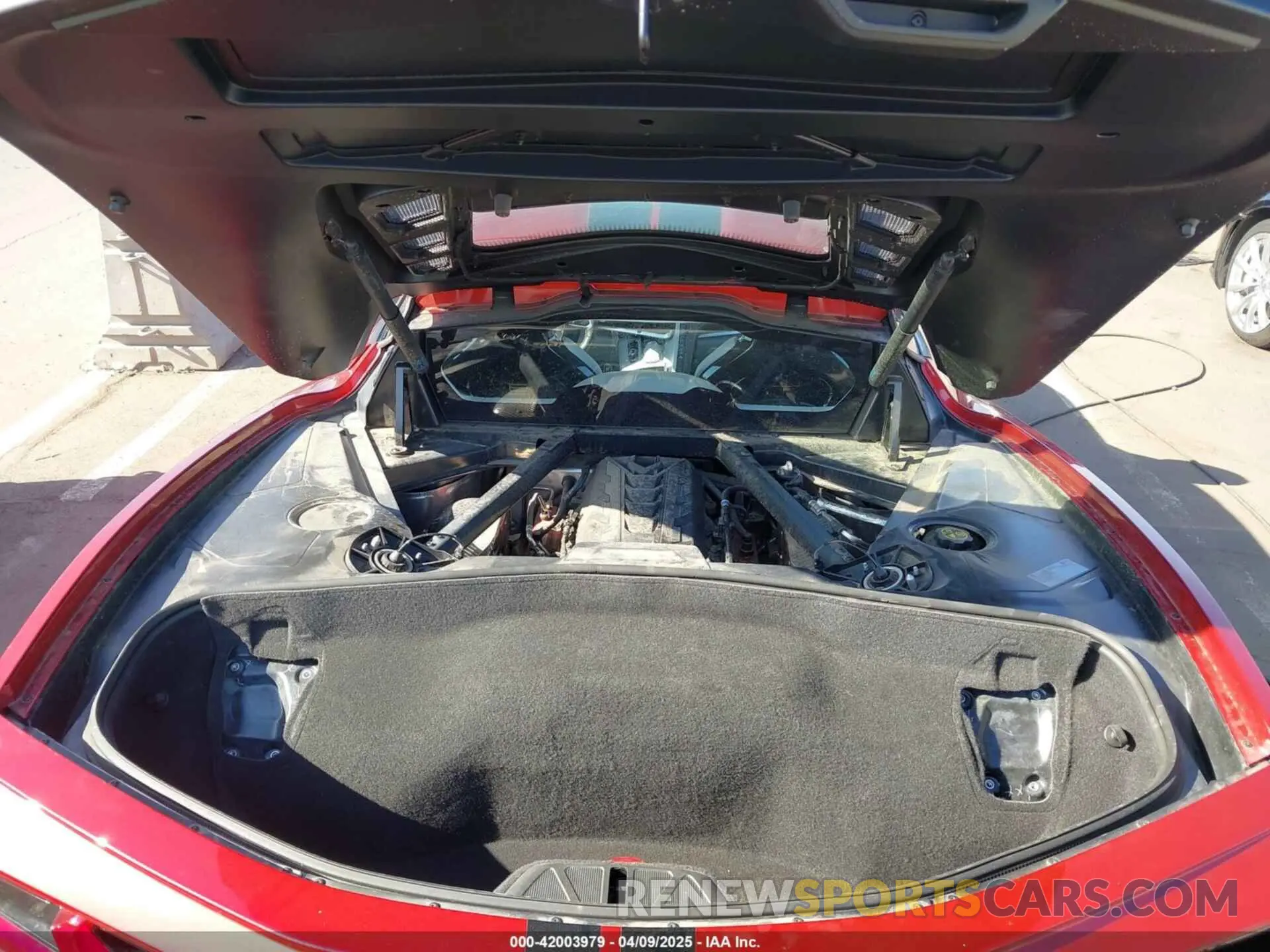10 Photograph of a damaged car 1G1YC2D4XN5113508 CHEVROLET CORVETTE STINGRAY 2022