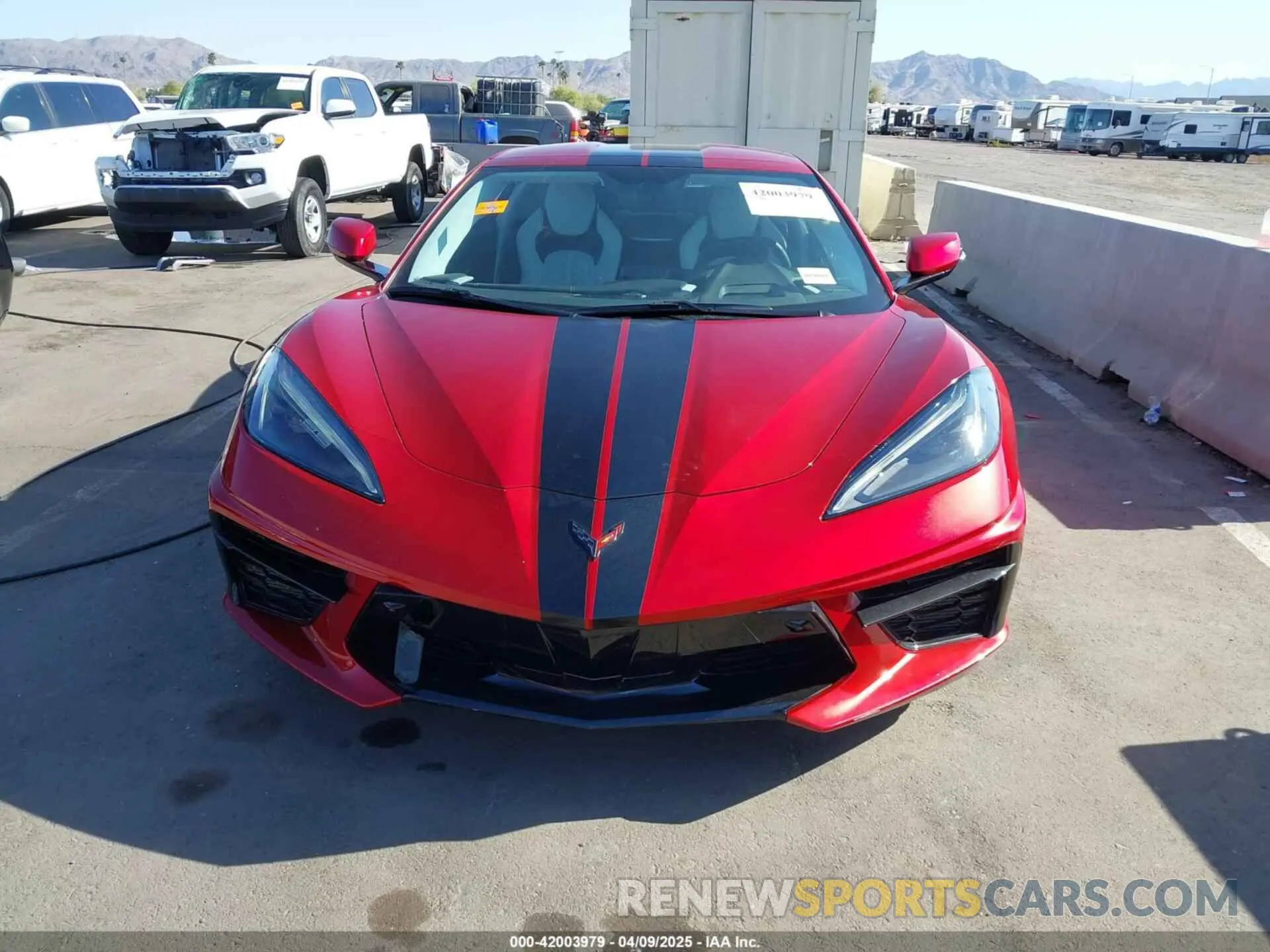 12 Photograph of a damaged car 1G1YC2D4XN5113508 CHEVROLET CORVETTE STINGRAY 2022