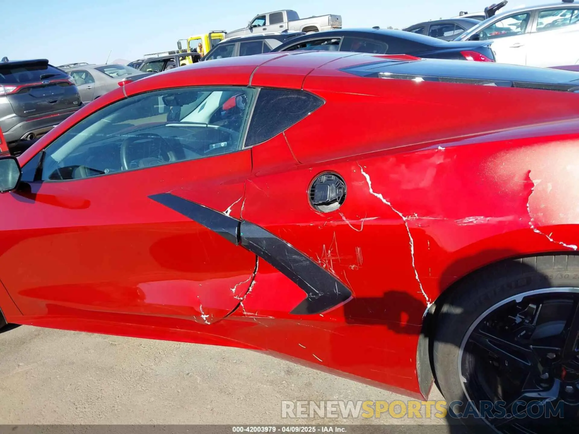 14 Photograph of a damaged car 1G1YC2D4XN5113508 CHEVROLET CORVETTE STINGRAY 2022