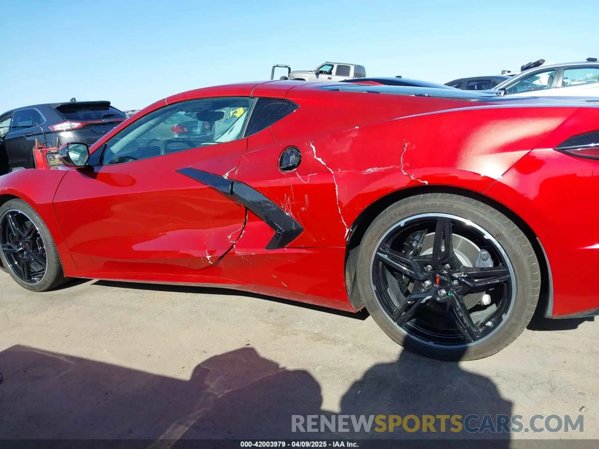 6 Photograph of a damaged car 1G1YC2D4XN5113508 CHEVROLET CORVETTE STINGRAY 2022