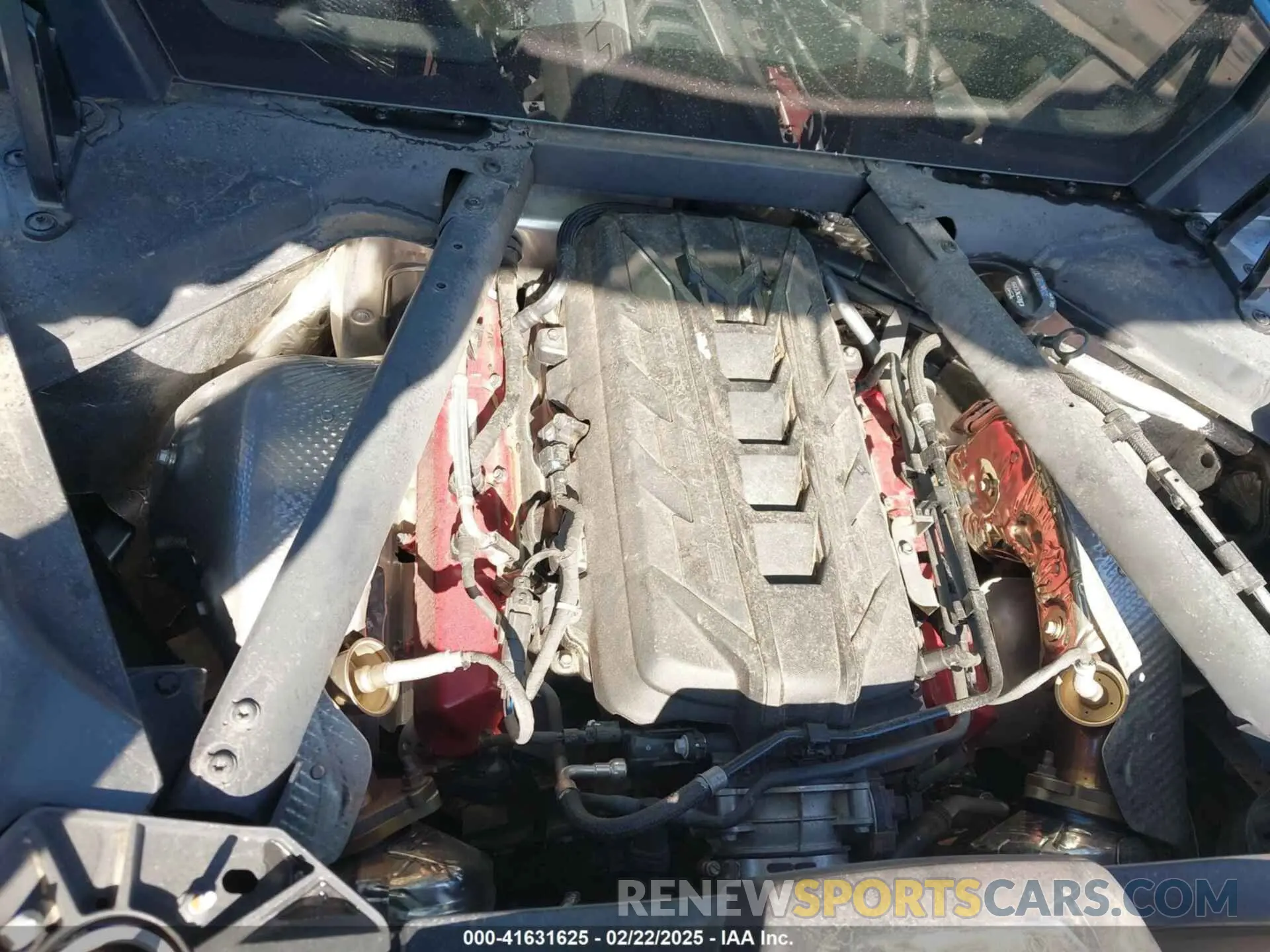 10 Photograph of a damaged car 1G1YA2D40P5129757 CHEVROLET CORVETTE STINGRAY 2023