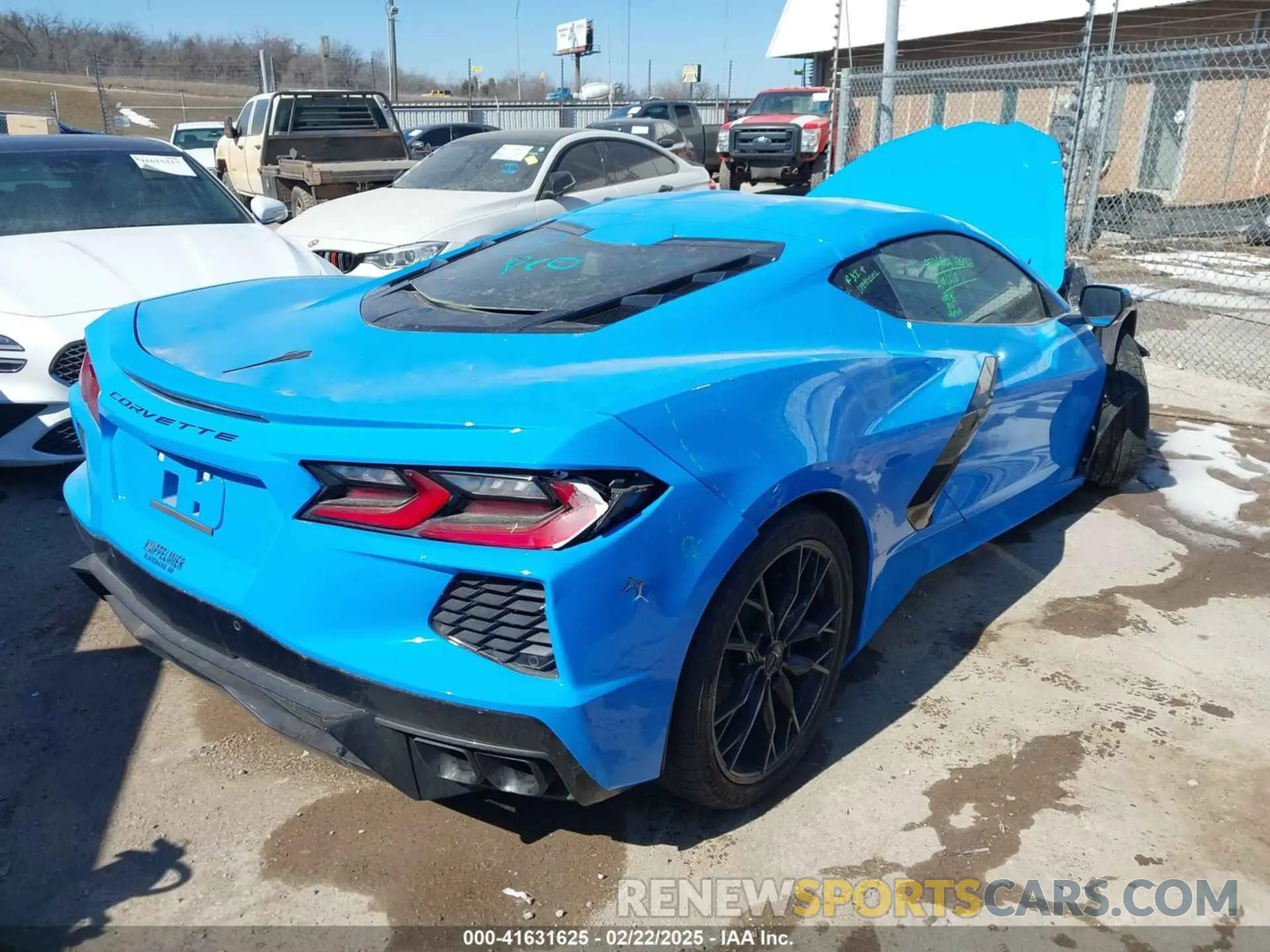 4 Photograph of a damaged car 1G1YA2D40P5129757 CHEVROLET CORVETTE STINGRAY 2023