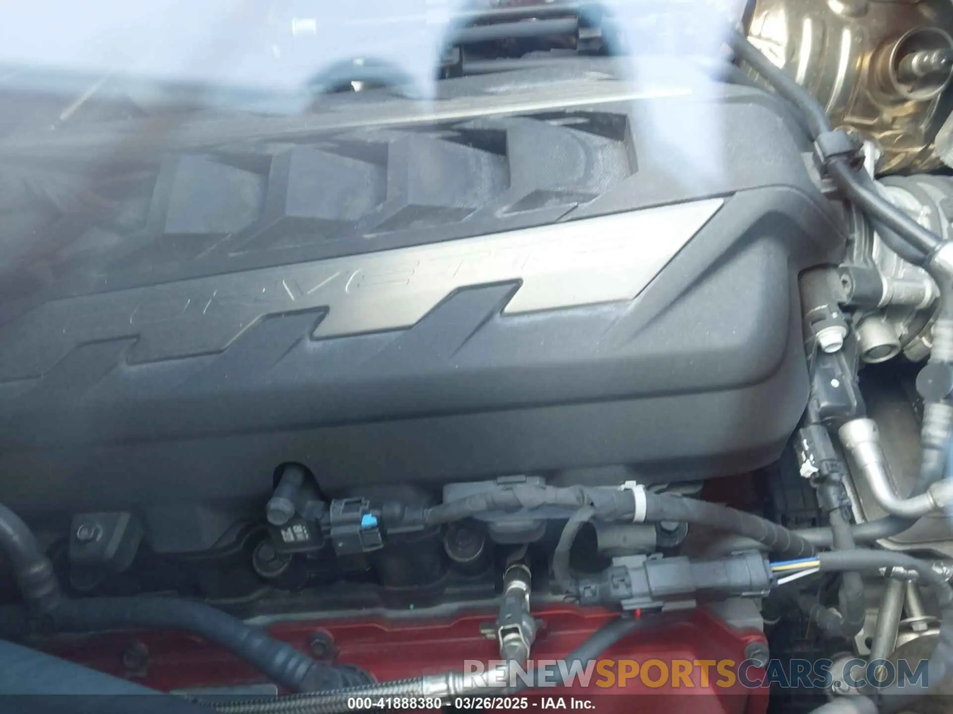 10 Photograph of a damaged car 1G1YA2D48P5113841 CHEVROLET CORVETTE STINGRAY 2023