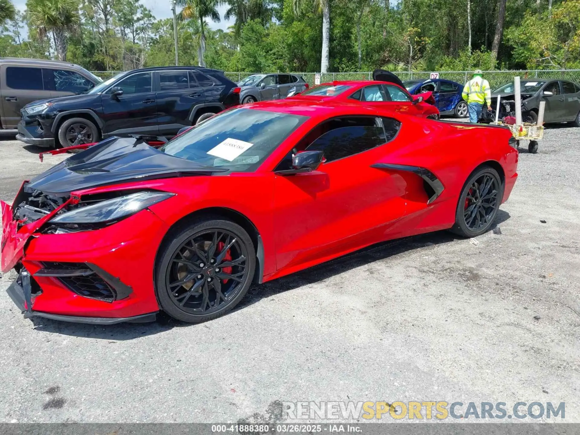 12 Photograph of a damaged car 1G1YA2D48P5113841 CHEVROLET CORVETTE STINGRAY 2023
