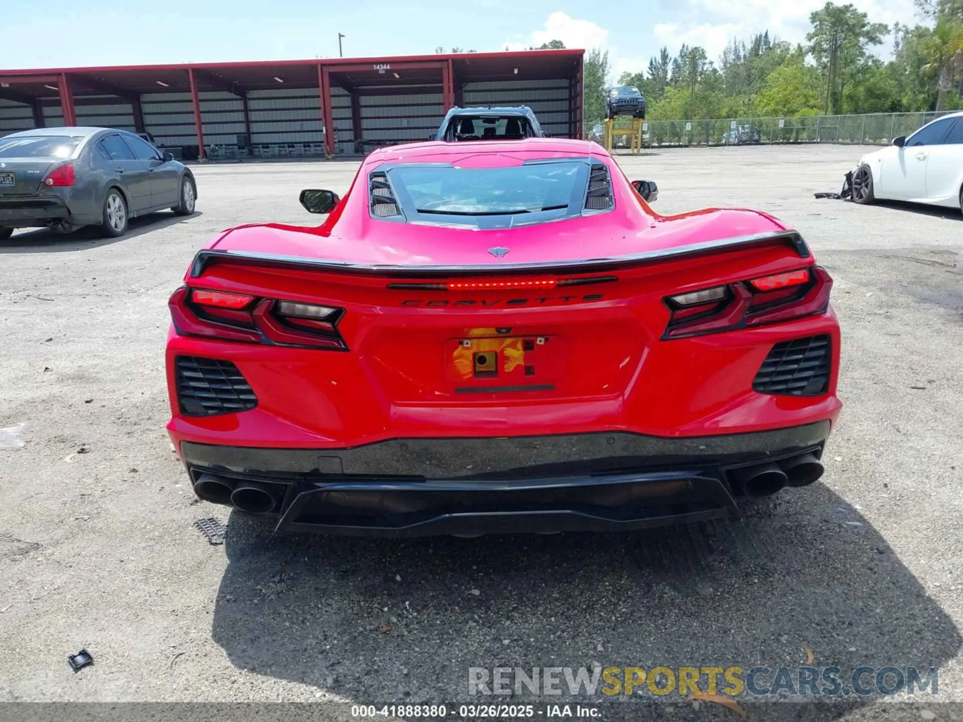 17 Photograph of a damaged car 1G1YA2D48P5113841 CHEVROLET CORVETTE STINGRAY 2023