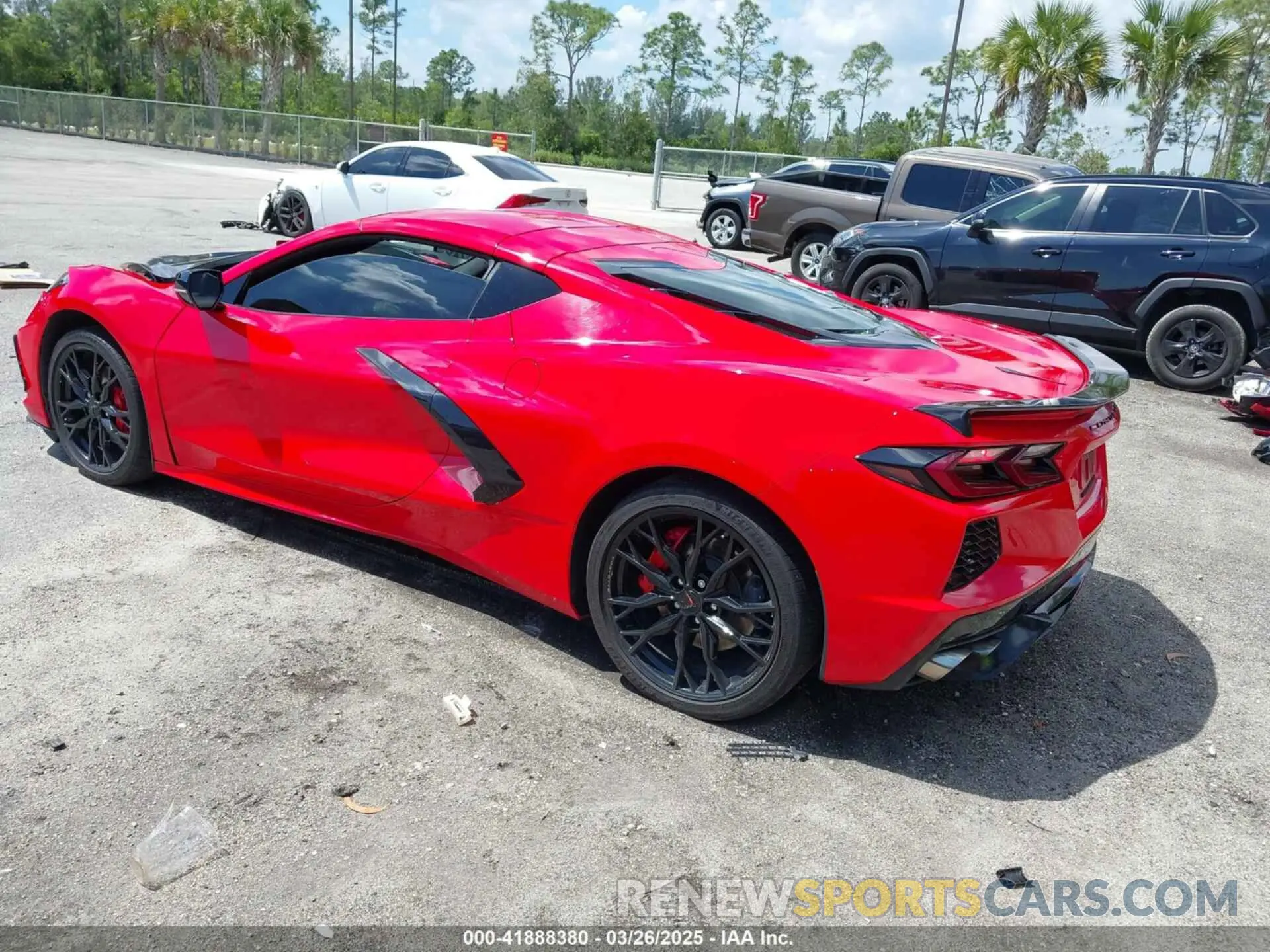 3 Photograph of a damaged car 1G1YA2D48P5113841 CHEVROLET CORVETTE STINGRAY 2023