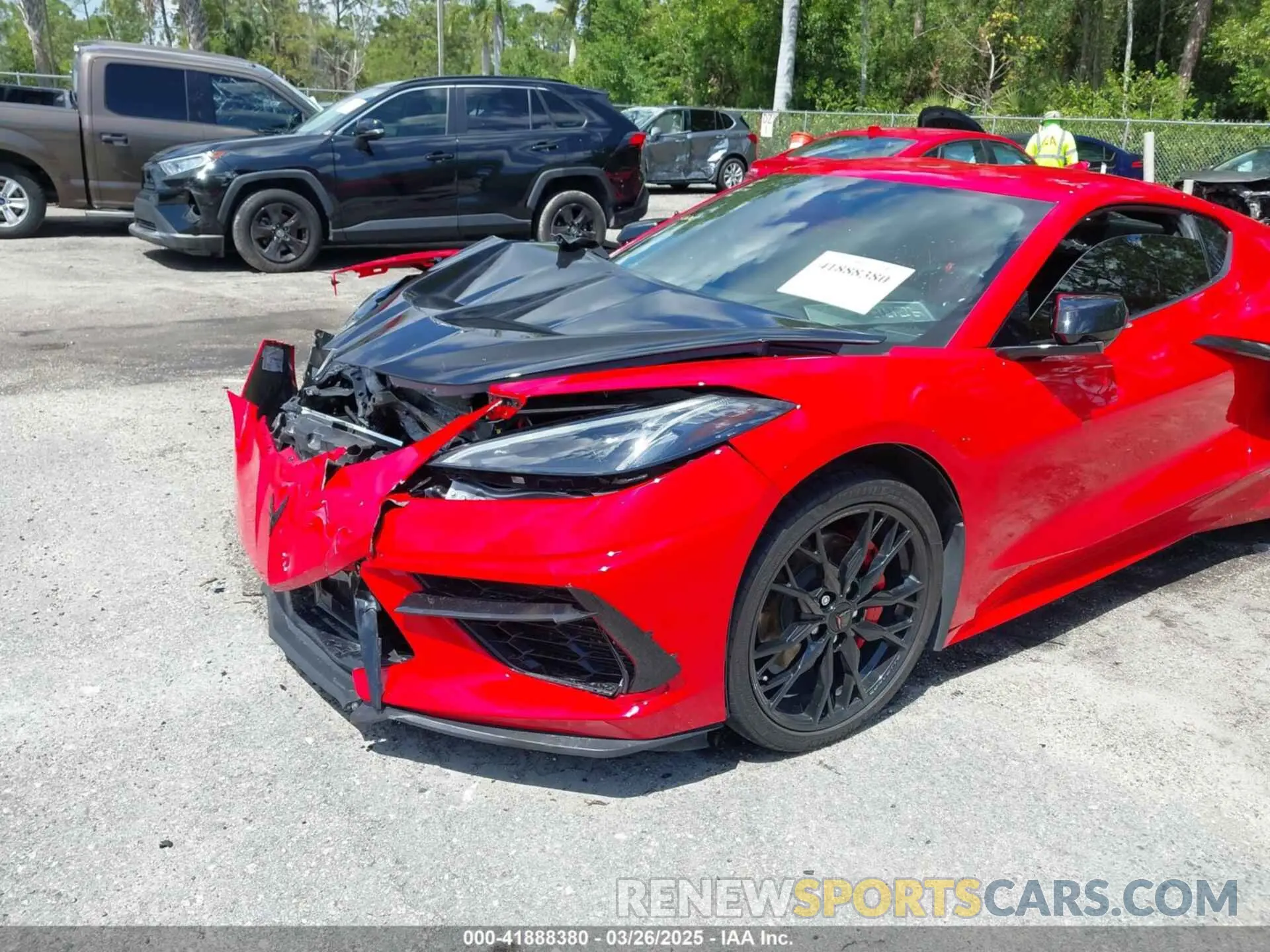 6 Photograph of a damaged car 1G1YA2D48P5113841 CHEVROLET CORVETTE STINGRAY 2023
