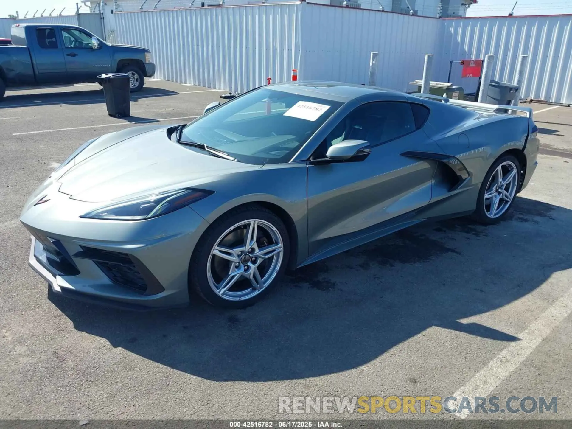 2 Photograph of a damaged car 1G1YA2D48P5135449 CHEVROLET CORVETTE STINGRAY 2023
