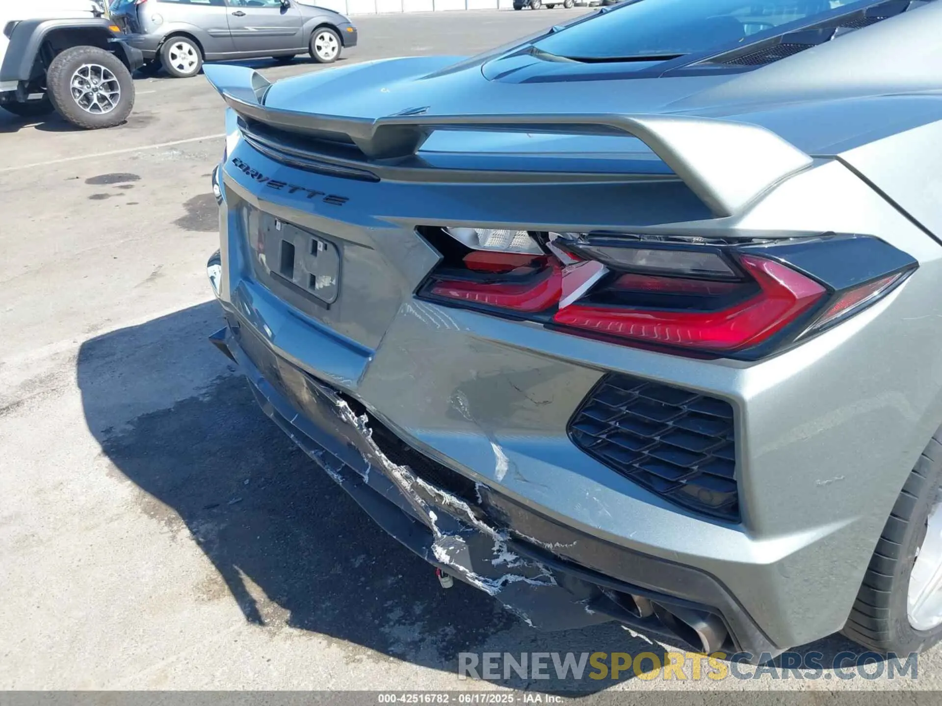6 Photograph of a damaged car 1G1YA2D48P5135449 CHEVROLET CORVETTE STINGRAY 2023