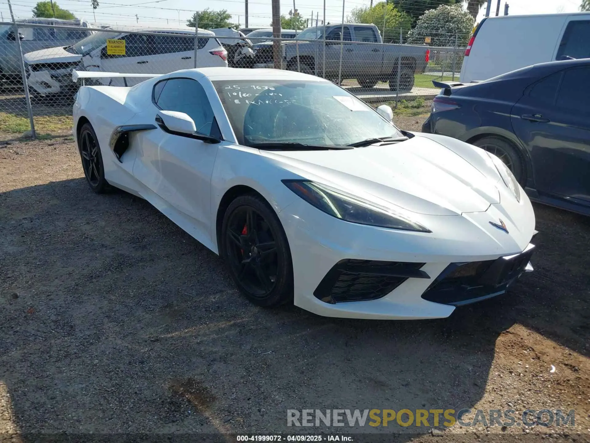 1 Photograph of a damaged car 1G1YA2D49P5124329 CHEVROLET CORVETTE STINGRAY 2023