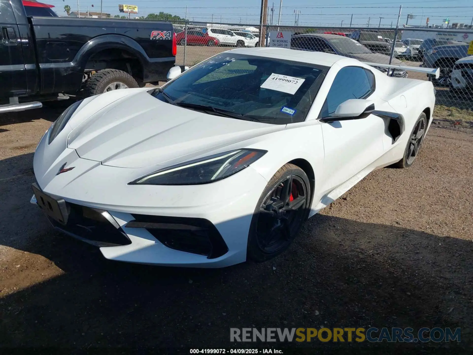 2 Photograph of a damaged car 1G1YA2D49P5124329 CHEVROLET CORVETTE STINGRAY 2023