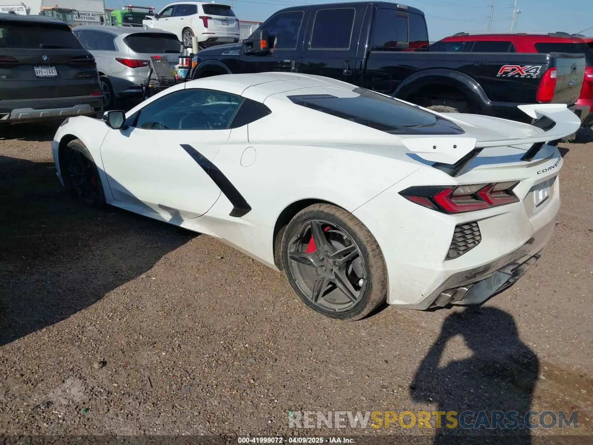 3 Photograph of a damaged car 1G1YA2D49P5124329 CHEVROLET CORVETTE STINGRAY 2023