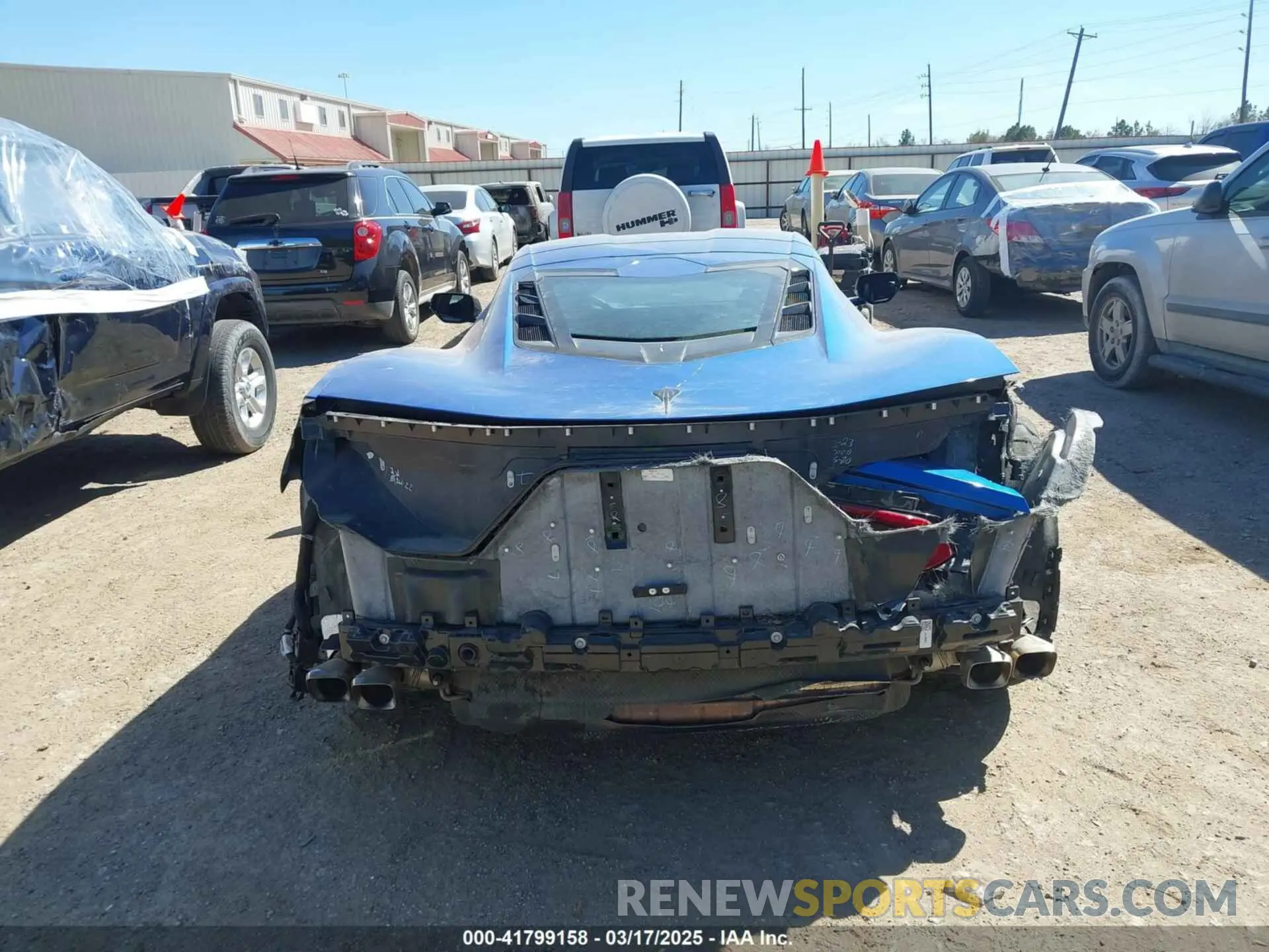 16 Photograph of a damaged car 1G1YA2D4XP5101772 CHEVROLET CORVETTE STINGRAY 2023