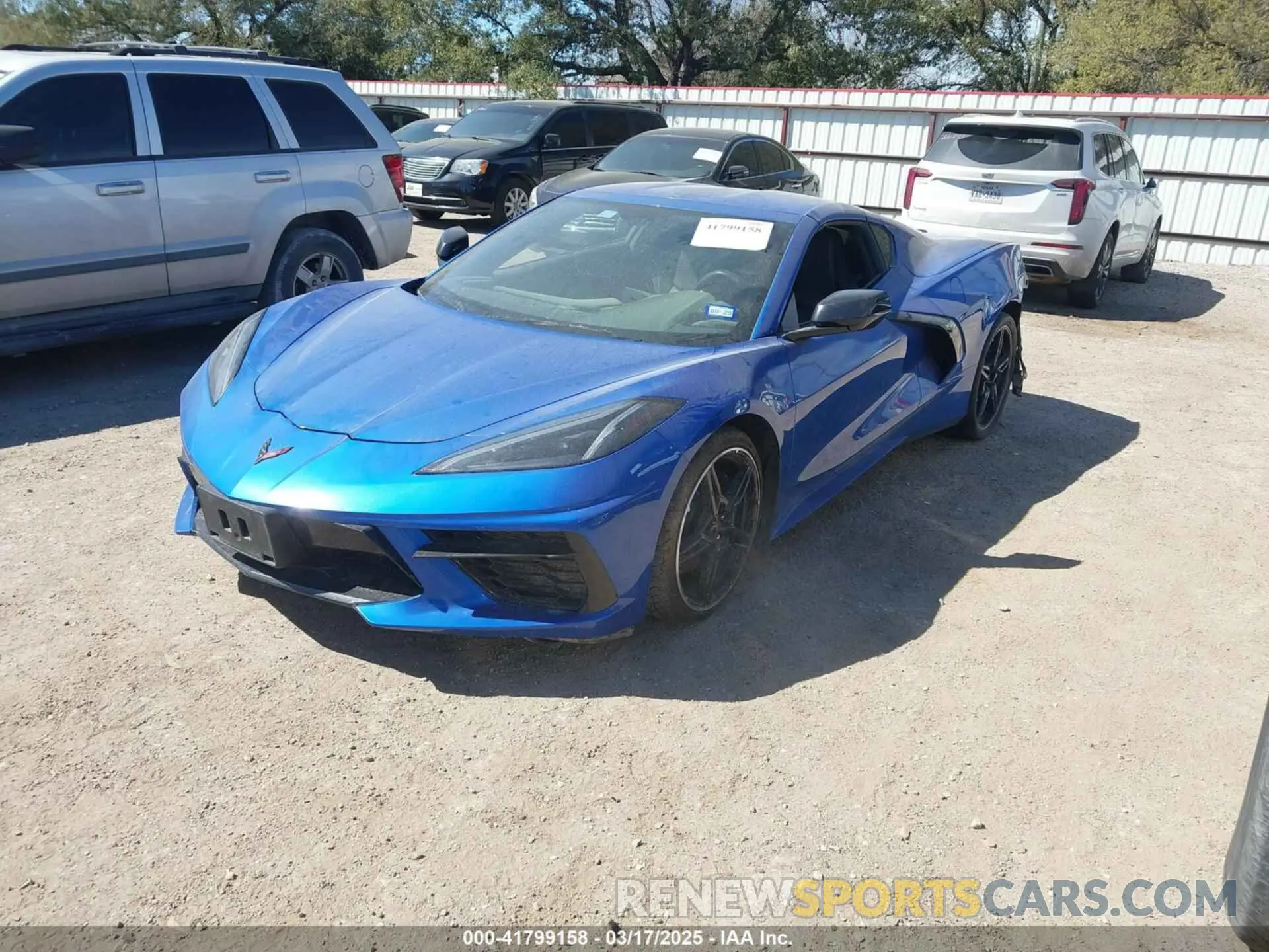 2 Photograph of a damaged car 1G1YA2D4XP5101772 CHEVROLET CORVETTE STINGRAY 2023