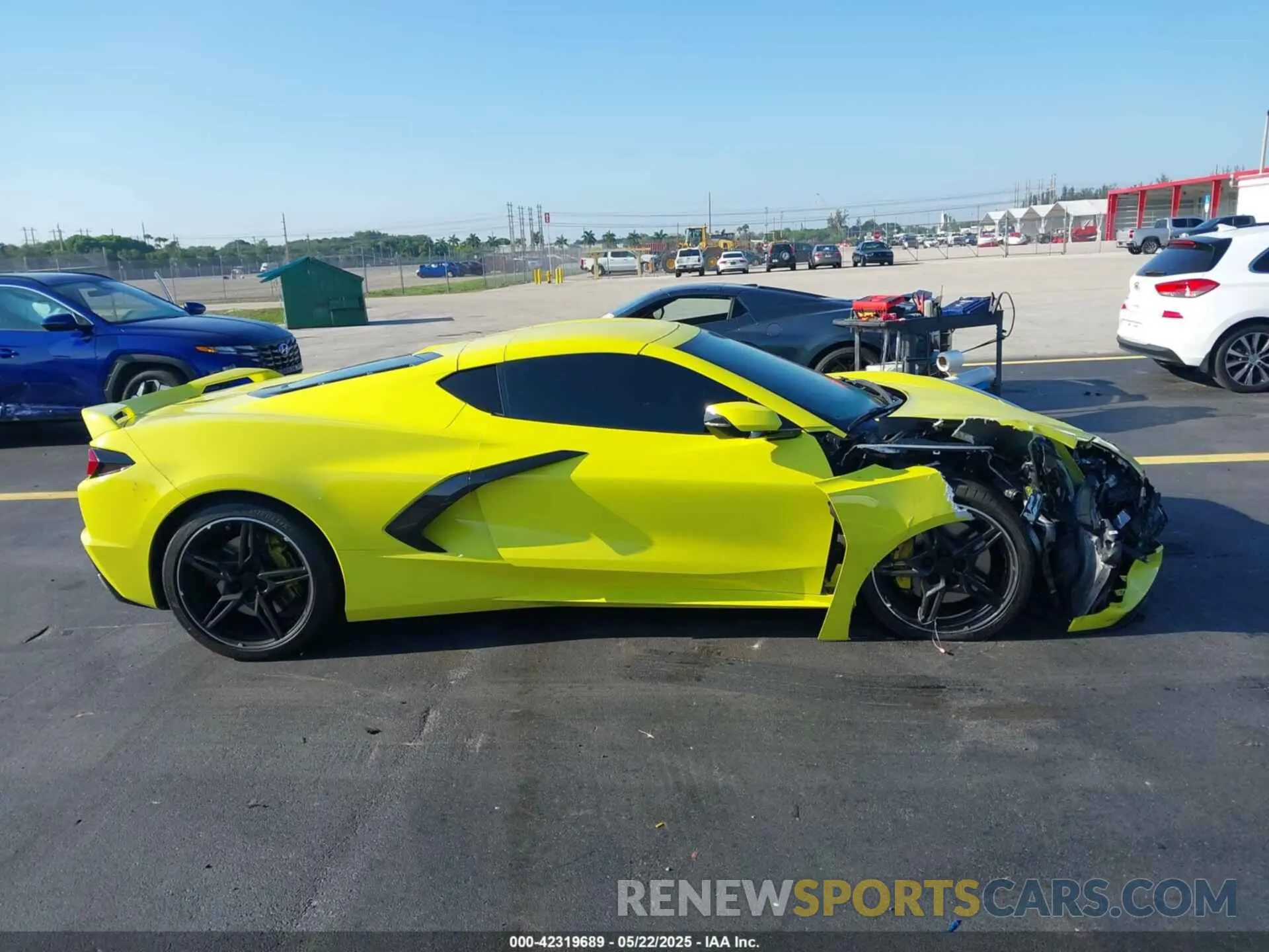 13 Photograph of a damaged car 1G1YB2D40P5111501 CHEVROLET CORVETTE STINGRAY 2023