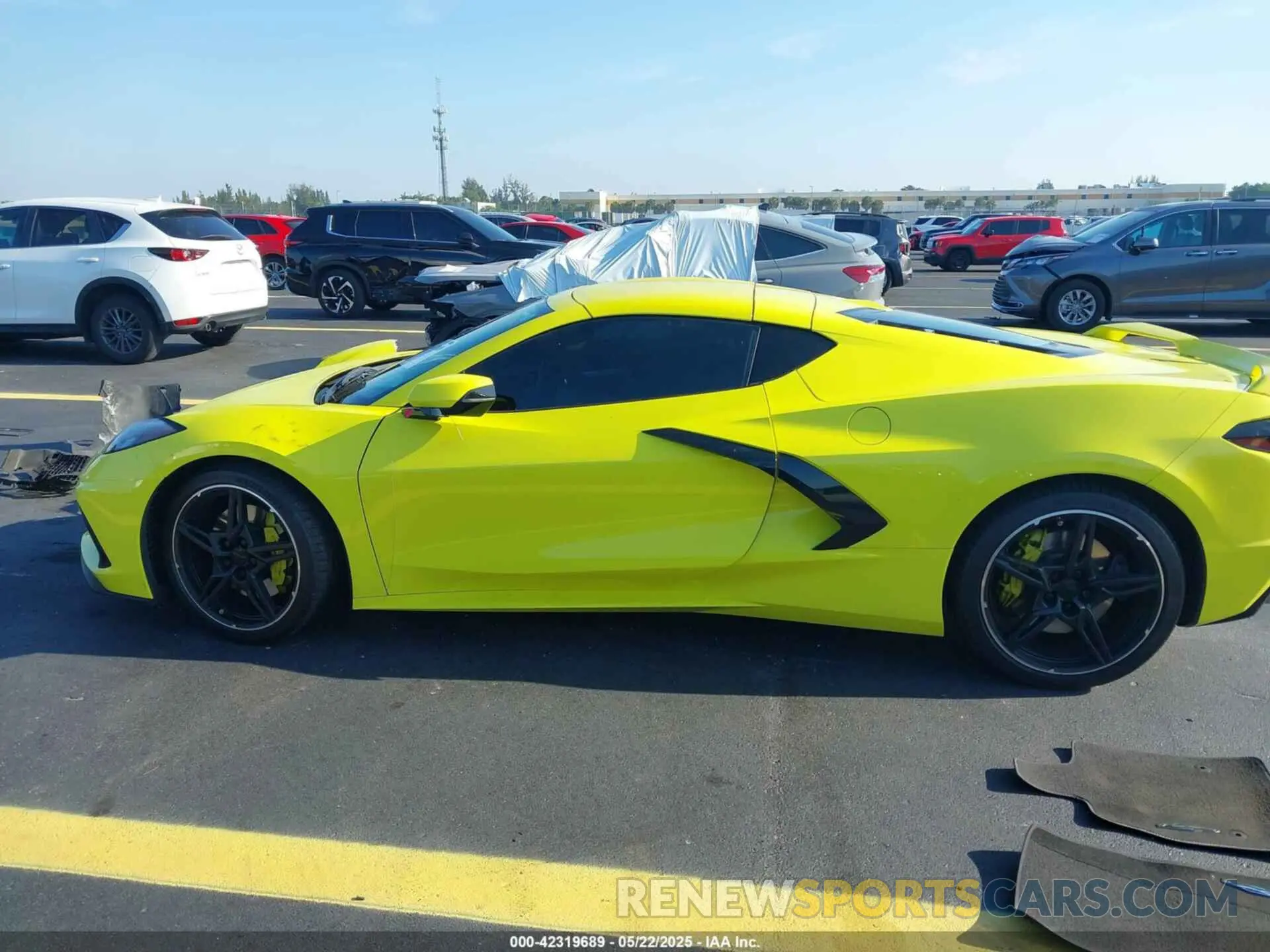14 Photograph of a damaged car 1G1YB2D40P5111501 CHEVROLET CORVETTE STINGRAY 2023