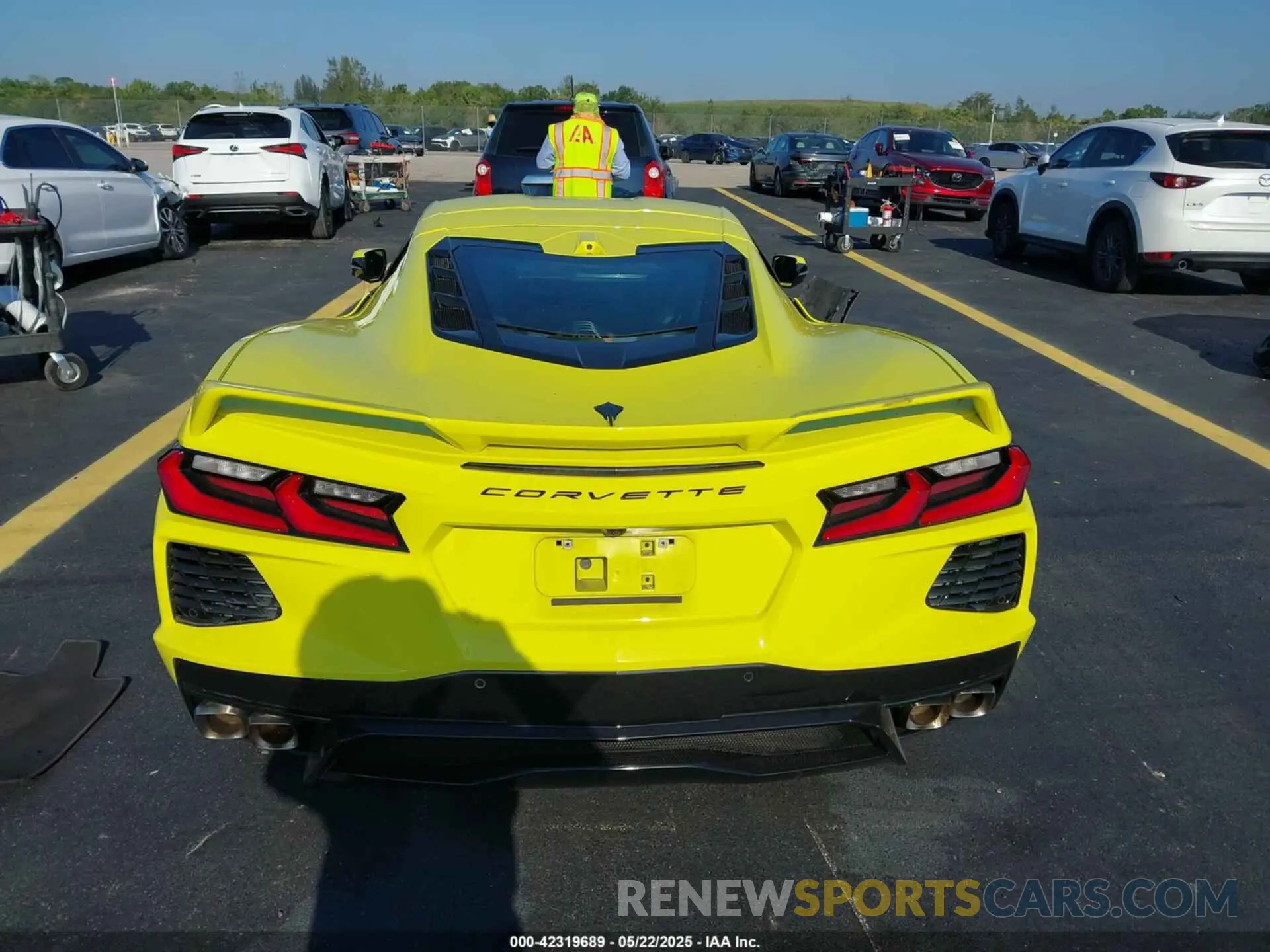 16 Photograph of a damaged car 1G1YB2D40P5111501 CHEVROLET CORVETTE STINGRAY 2023